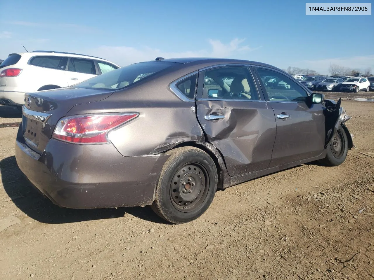 2015 Nissan Altima 2.5 VIN: 1N4AL3AP8FN872906 Lot: 57819414