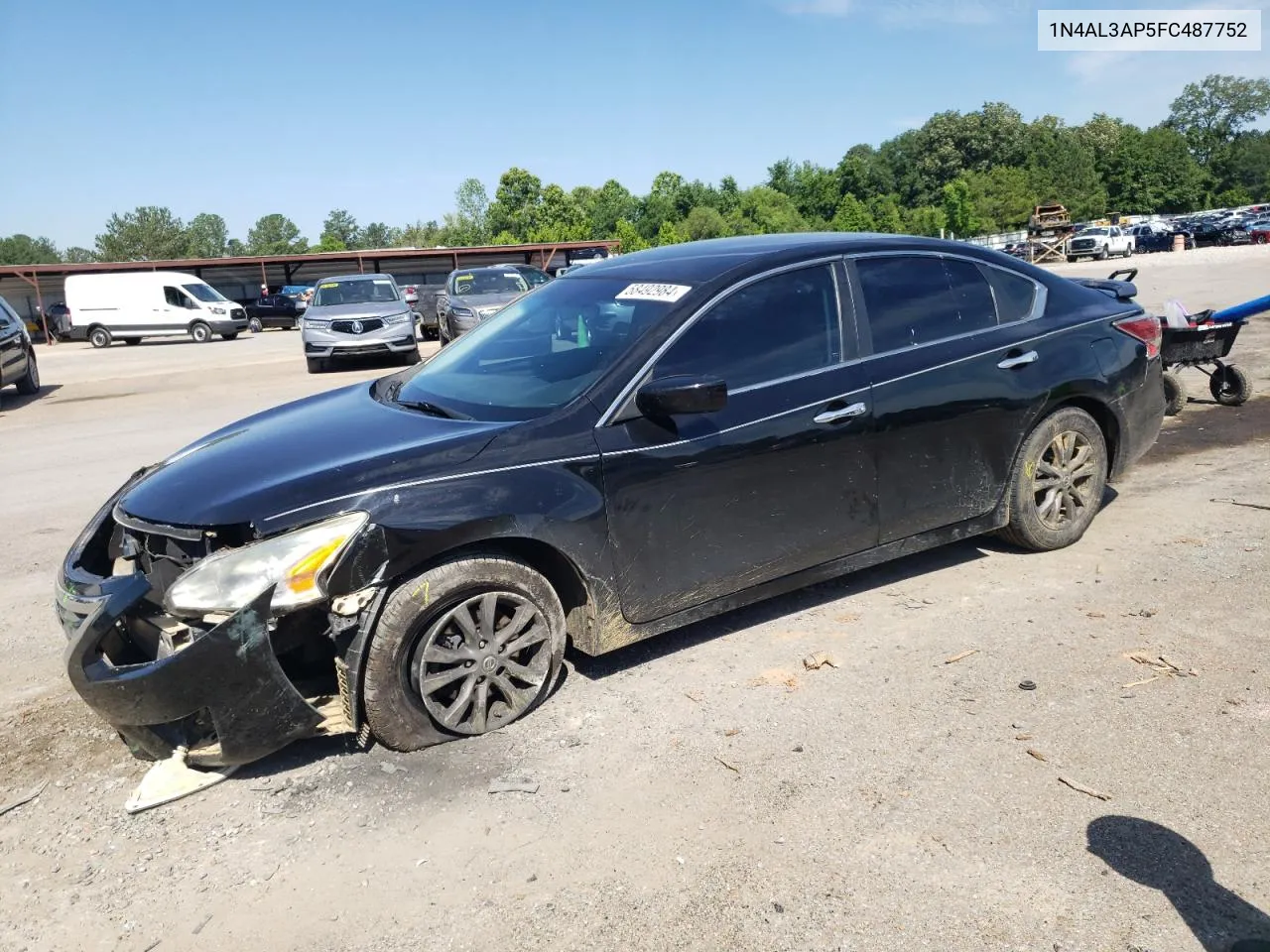 2015 Nissan Altima 2.5 VIN: 1N4AL3AP5FC487752 Lot: 58492984