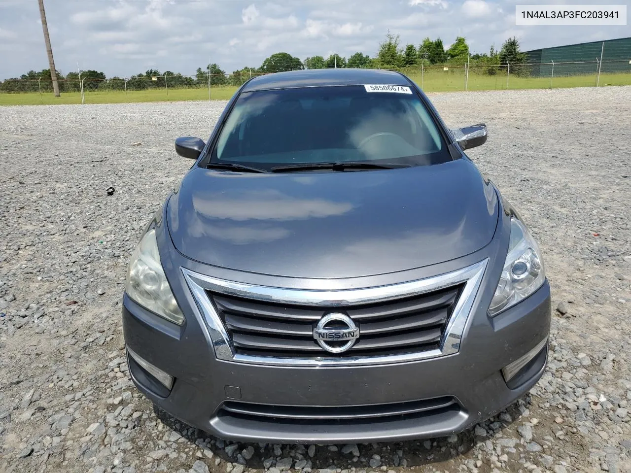 2015 Nissan Altima 2.5 VIN: 1N4AL3AP3FC203941 Lot: 58506674