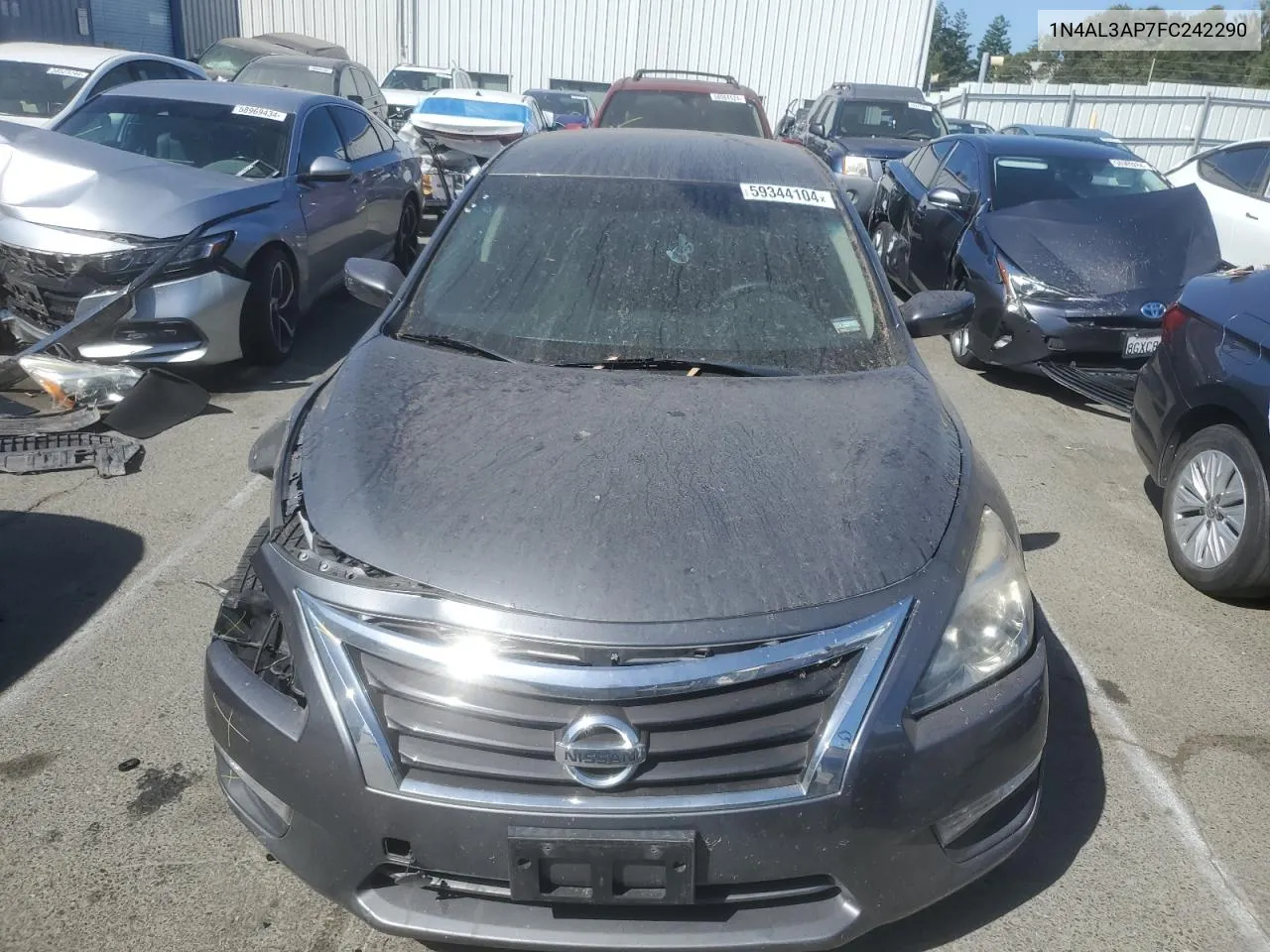 2015 Nissan Altima 2.5 VIN: 1N4AL3AP7FC242290 Lot: 59344104