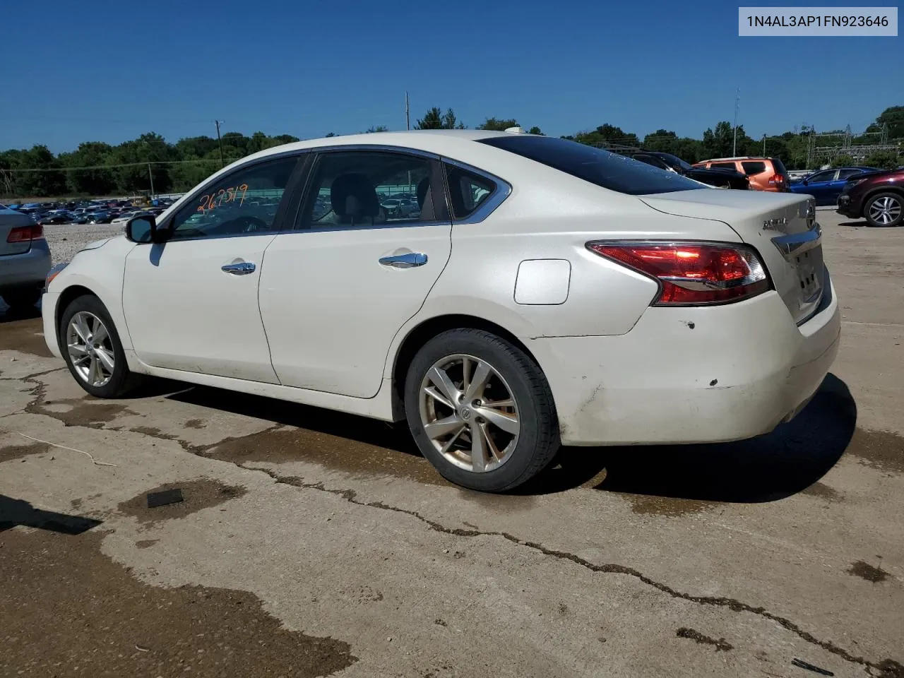 2015 Nissan Altima 2.5 VIN: 1N4AL3AP1FN923646 Lot: 59449304