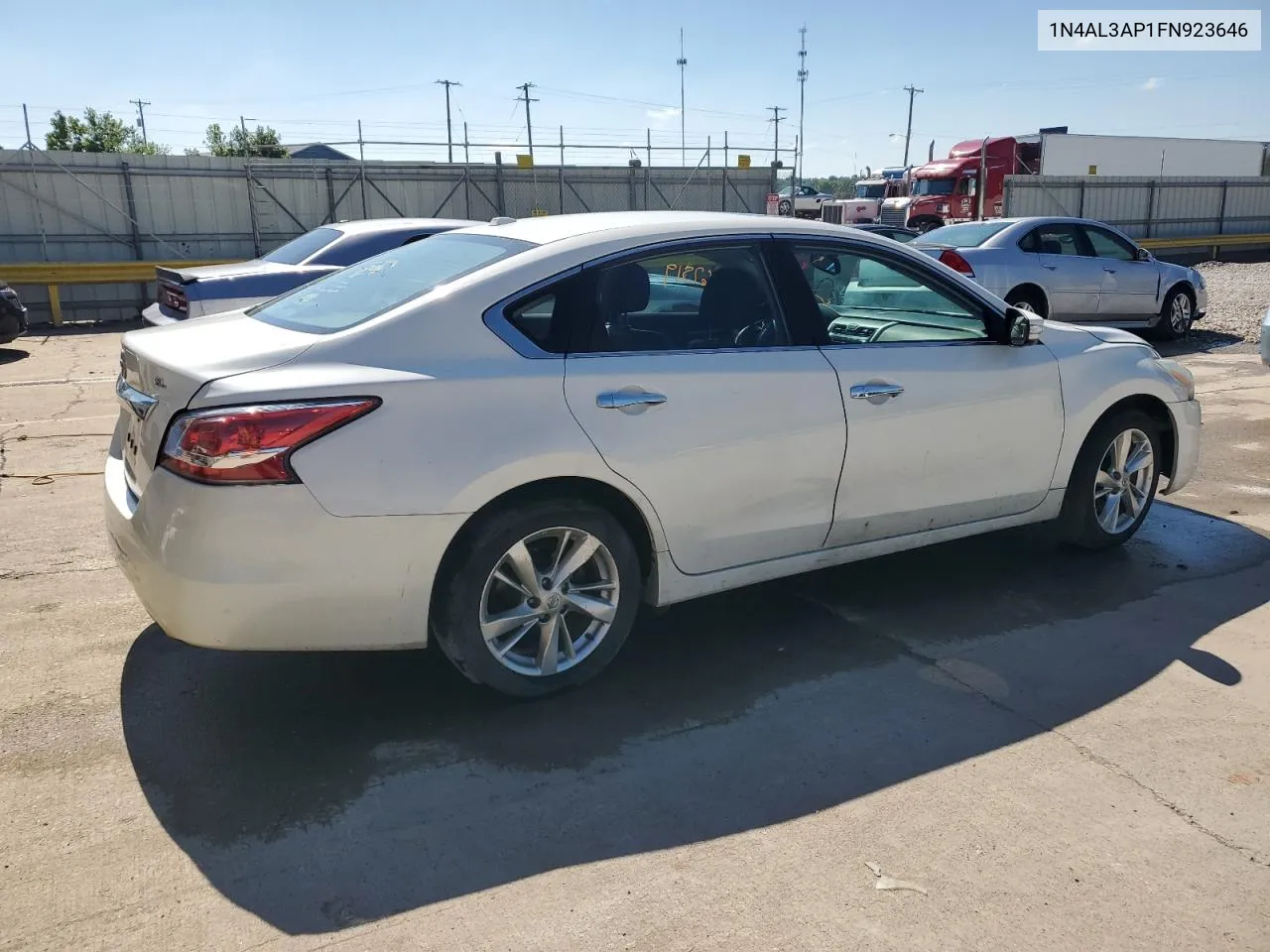 2015 Nissan Altima 2.5 VIN: 1N4AL3AP1FN923646 Lot: 59449304