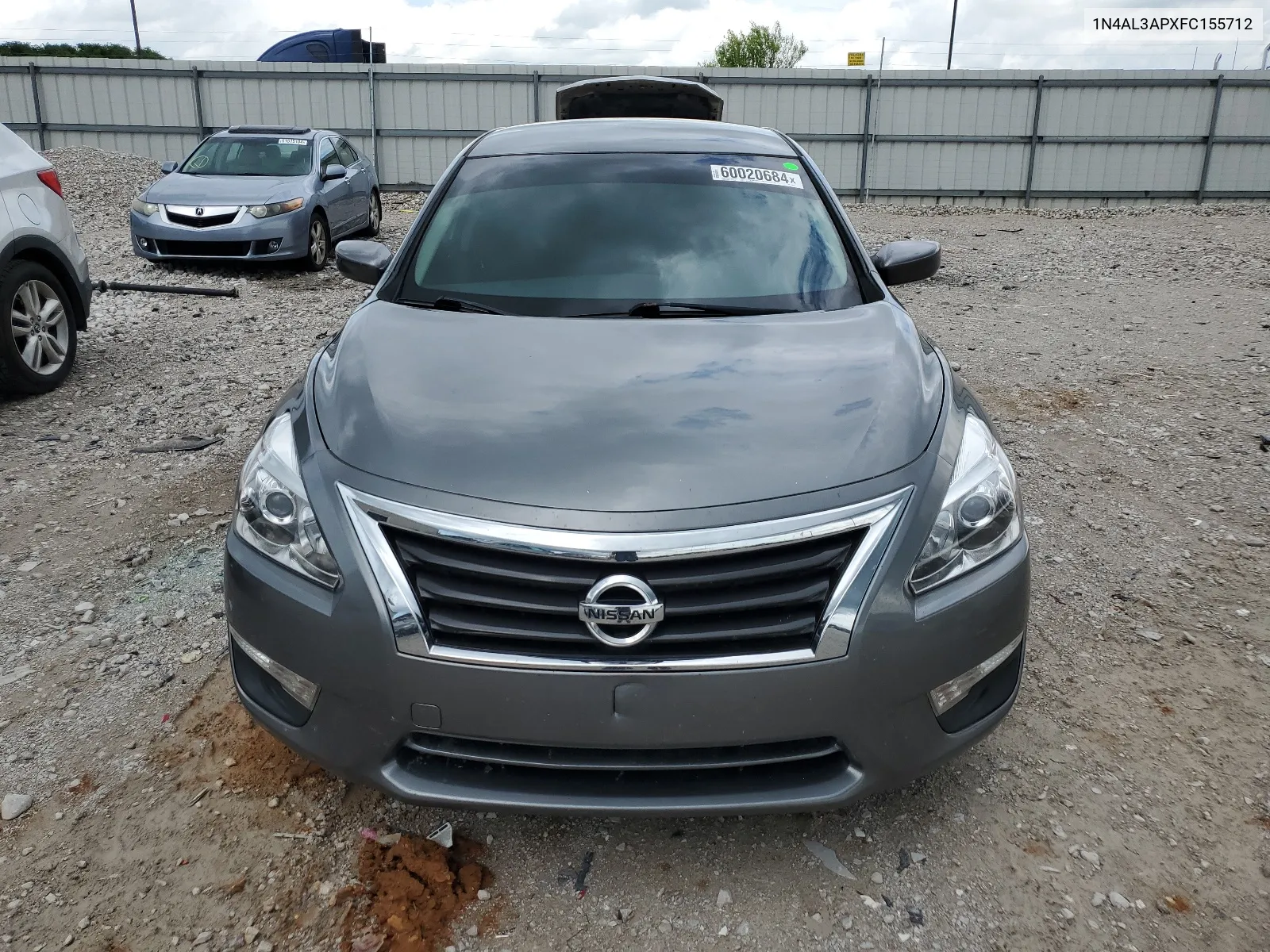 2015 Nissan Altima 2.5 VIN: 1N4AL3APXFC155712 Lot: 60020684