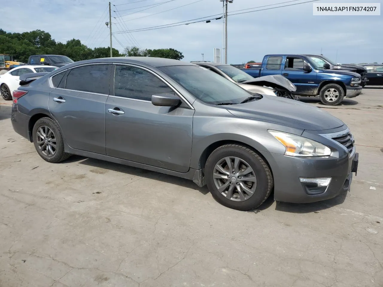 2015 Nissan Altima 2.5 VIN: 1N4AL3AP1FN374207 Lot: 60501944