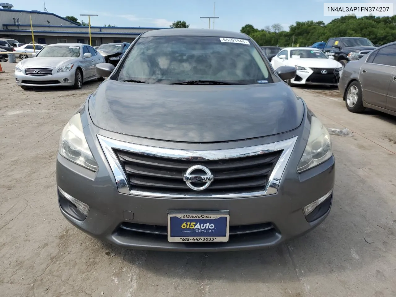 2015 Nissan Altima 2.5 VIN: 1N4AL3AP1FN374207 Lot: 60501944