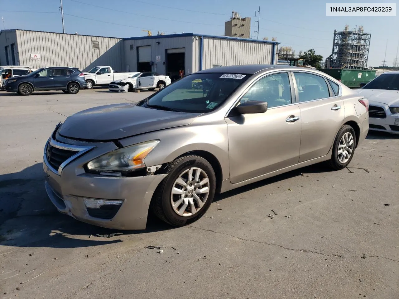 2015 Nissan Altima 2.5 VIN: 1N4AL3AP8FC425259 Lot: 61027584