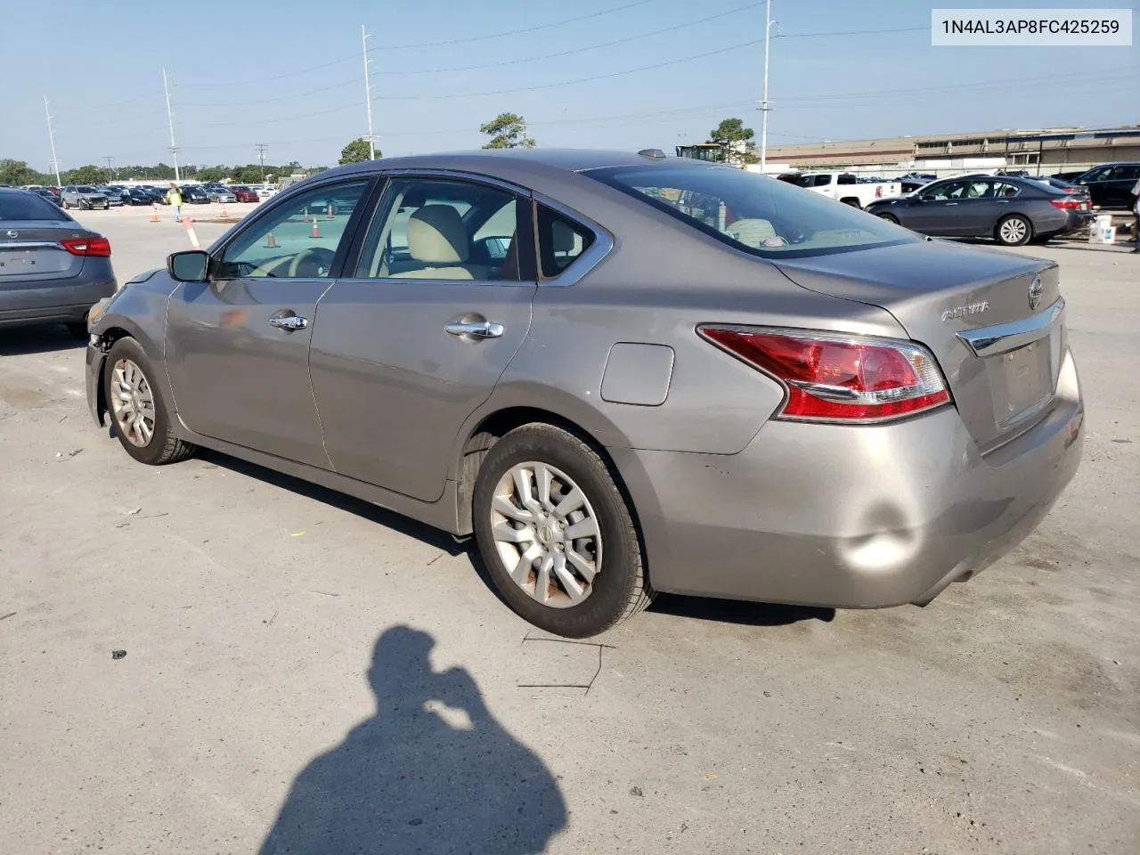 2015 Nissan Altima 2.5 VIN: 1N4AL3AP8FC425259 Lot: 61027584