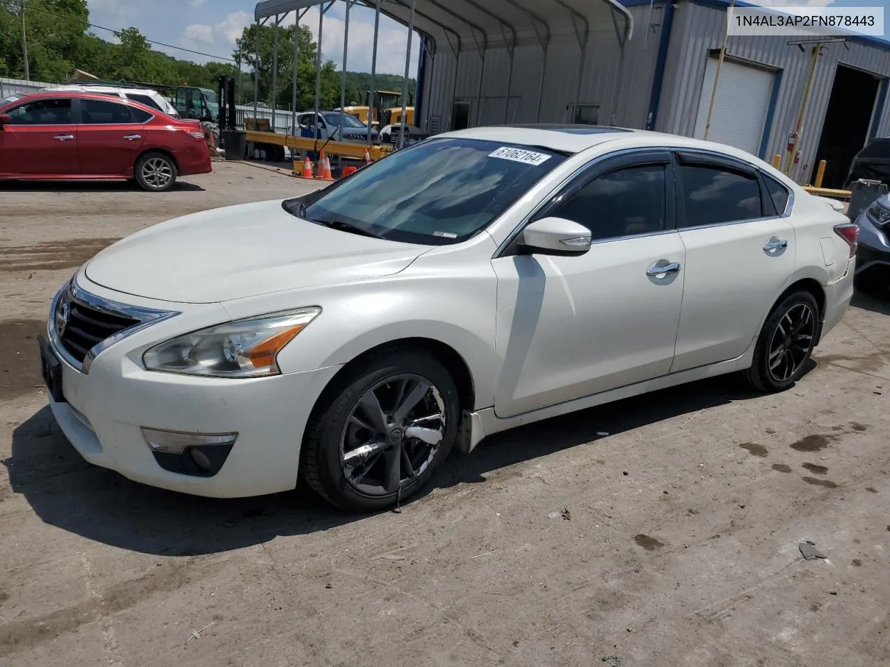 2015 Nissan Altima 2.5 VIN: 1N4AL3AP2FN878443 Lot: 61062164