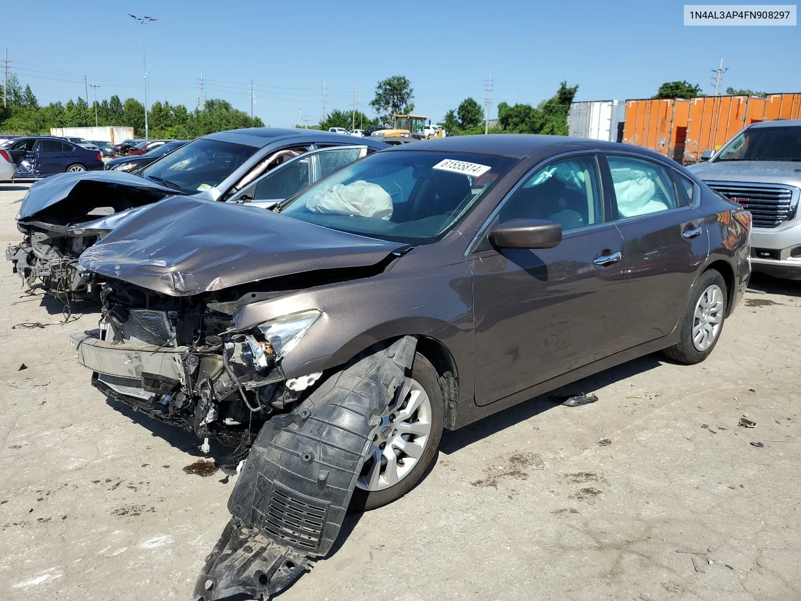 1N4AL3AP4FN908297 2015 Nissan Altima 2.5