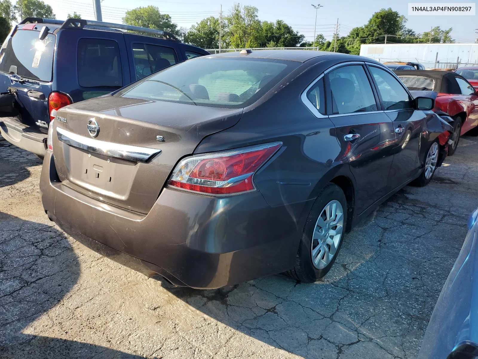 2015 Nissan Altima 2.5 VIN: 1N4AL3AP4FN908297 Lot: 61555814