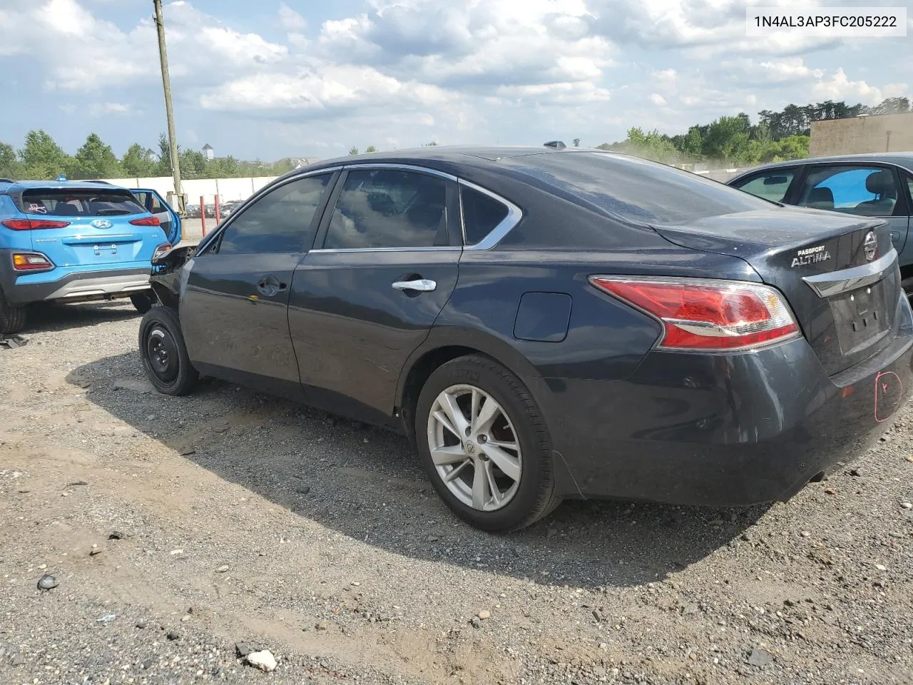 2015 Nissan Altima 2.5 VIN: 1N4AL3AP3FC205222 Lot: 61592634