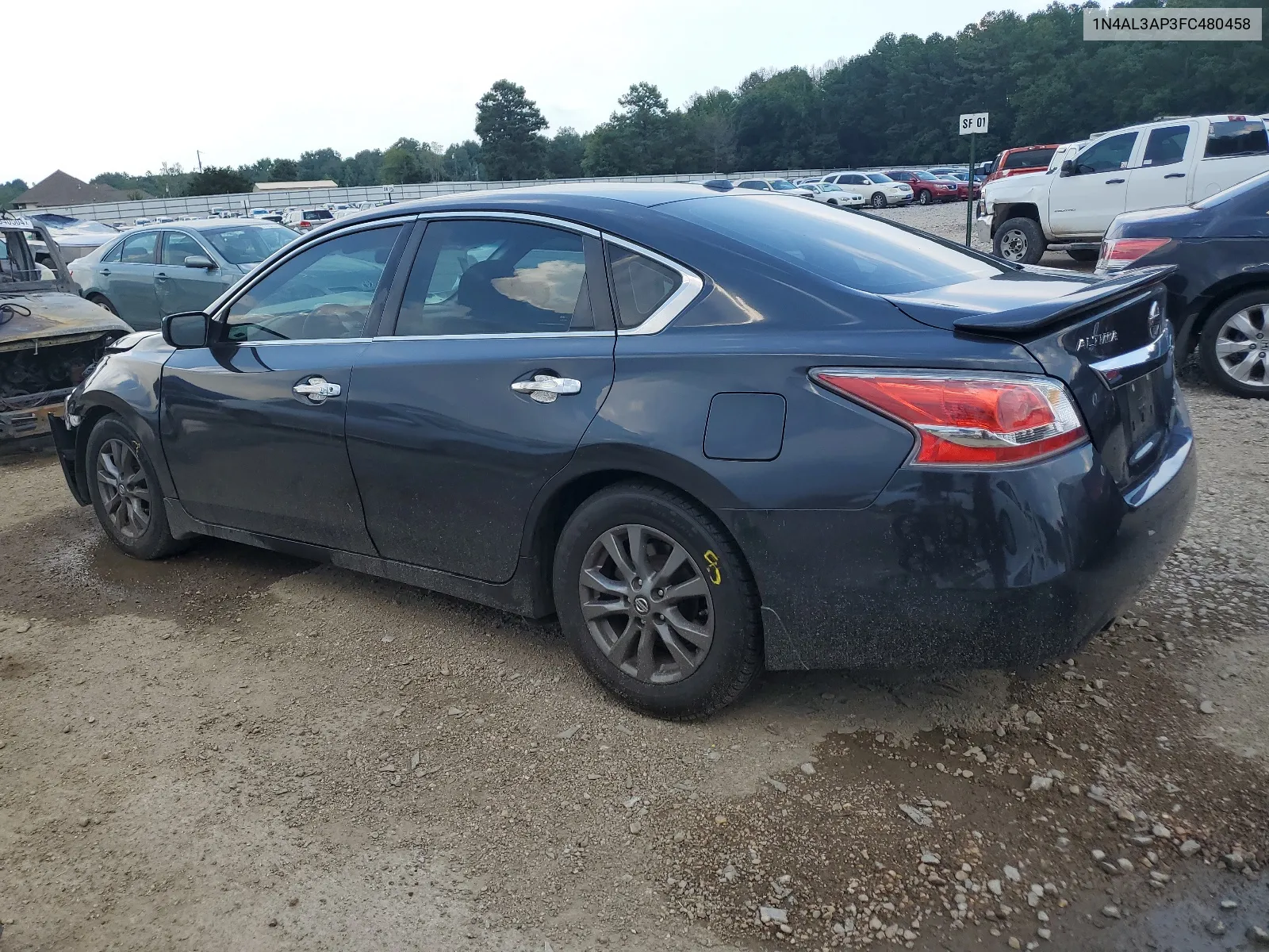 2015 Nissan Altima 2.5 VIN: 1N4AL3AP3FC480458 Lot: 61670314