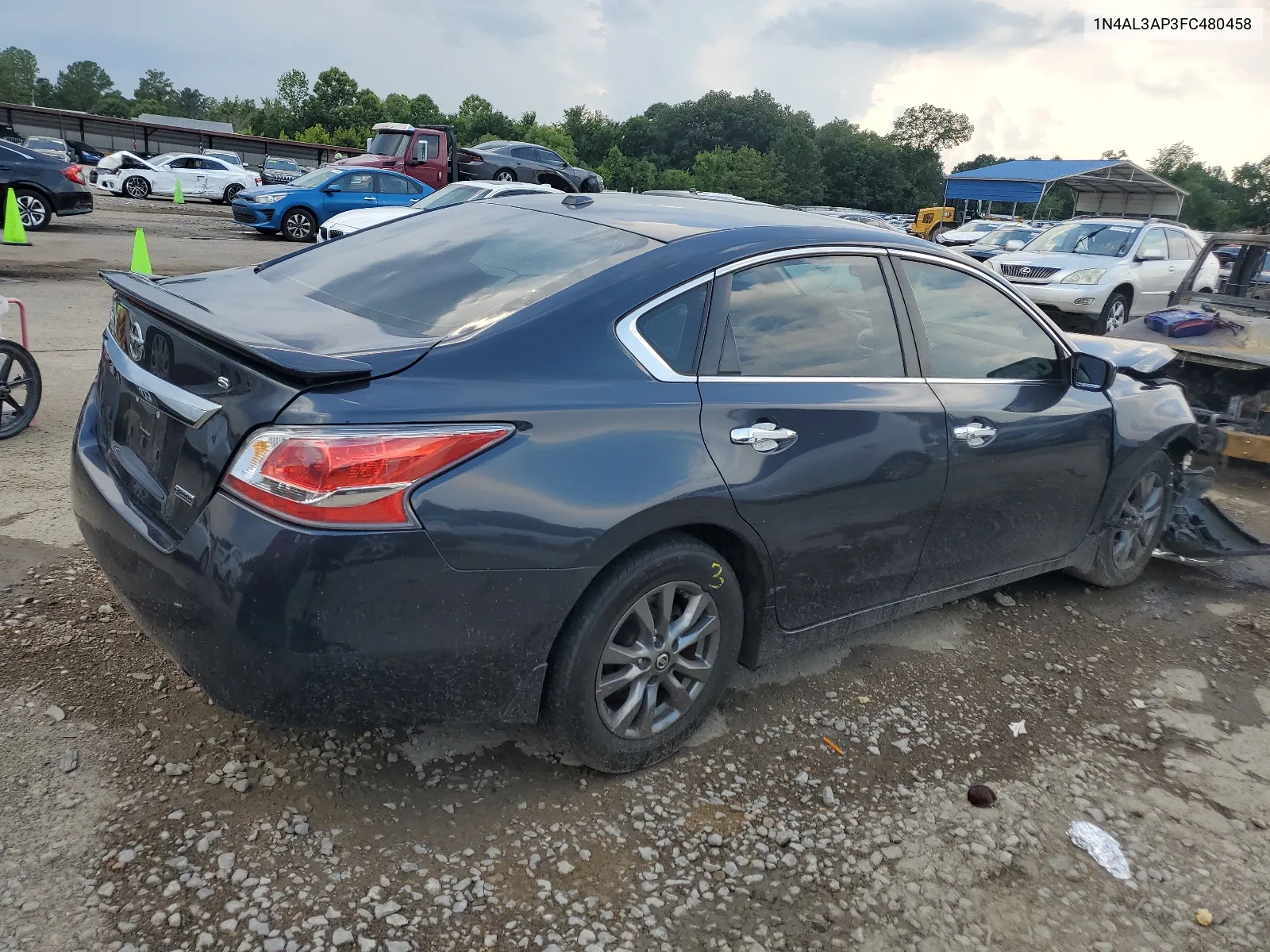 2015 Nissan Altima 2.5 VIN: 1N4AL3AP3FC480458 Lot: 61670314