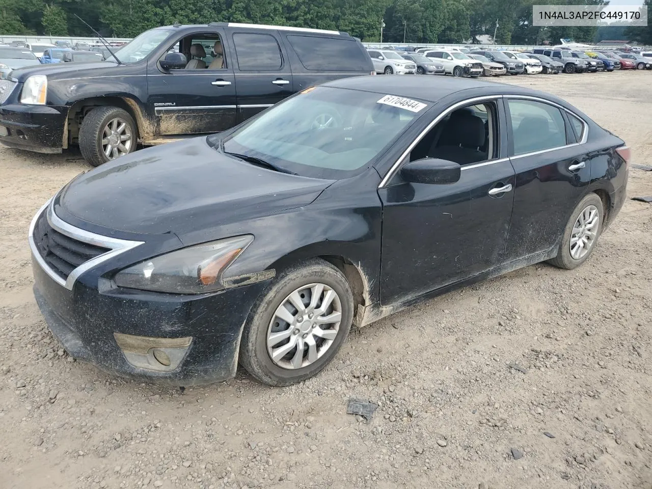 2015 Nissan Altima 2.5 VIN: 1N4AL3AP2FC449170 Lot: 61704844