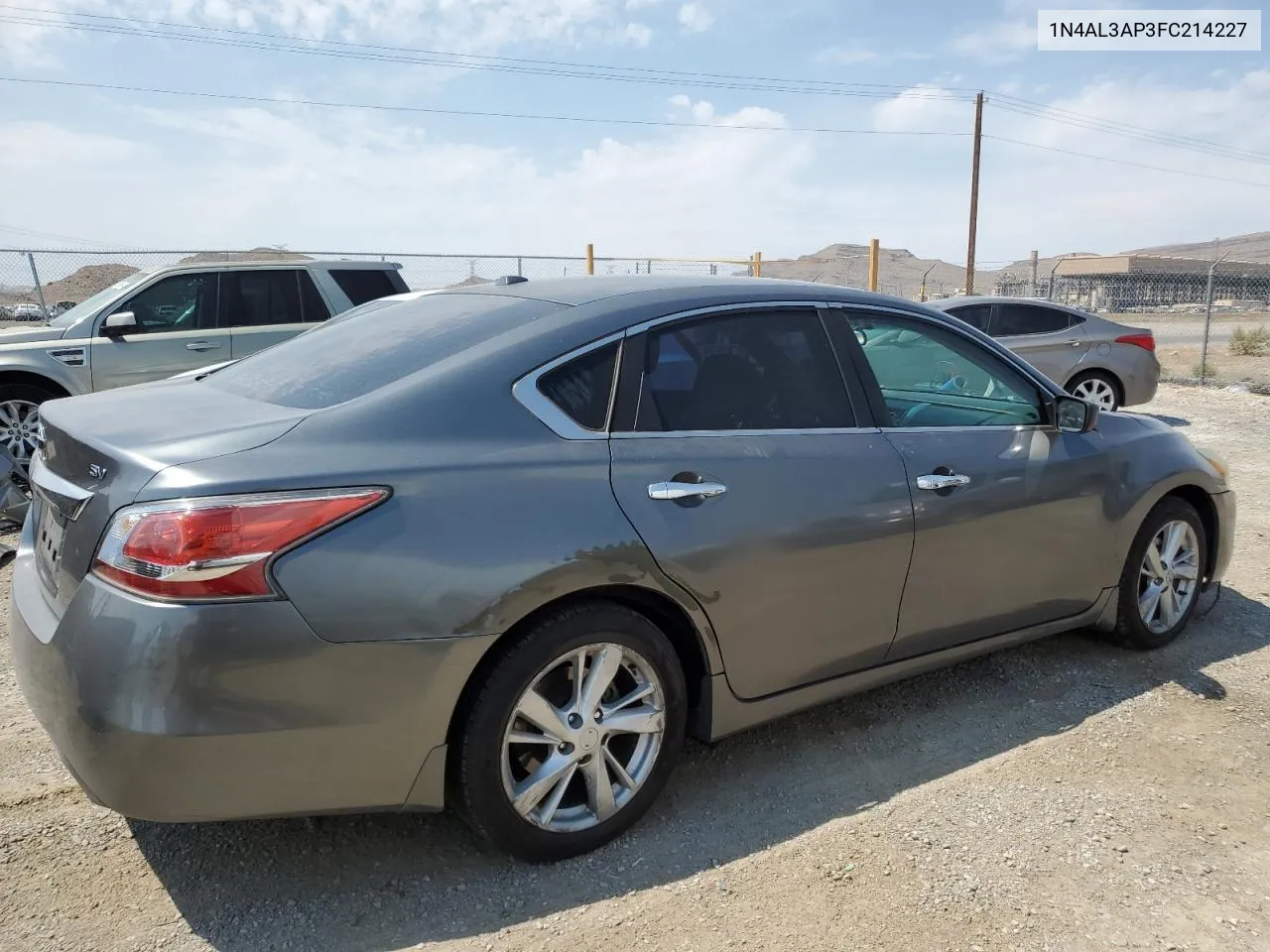 2015 Nissan Altima 2.5 VIN: 1N4AL3AP3FC214227 Lot: 61870744