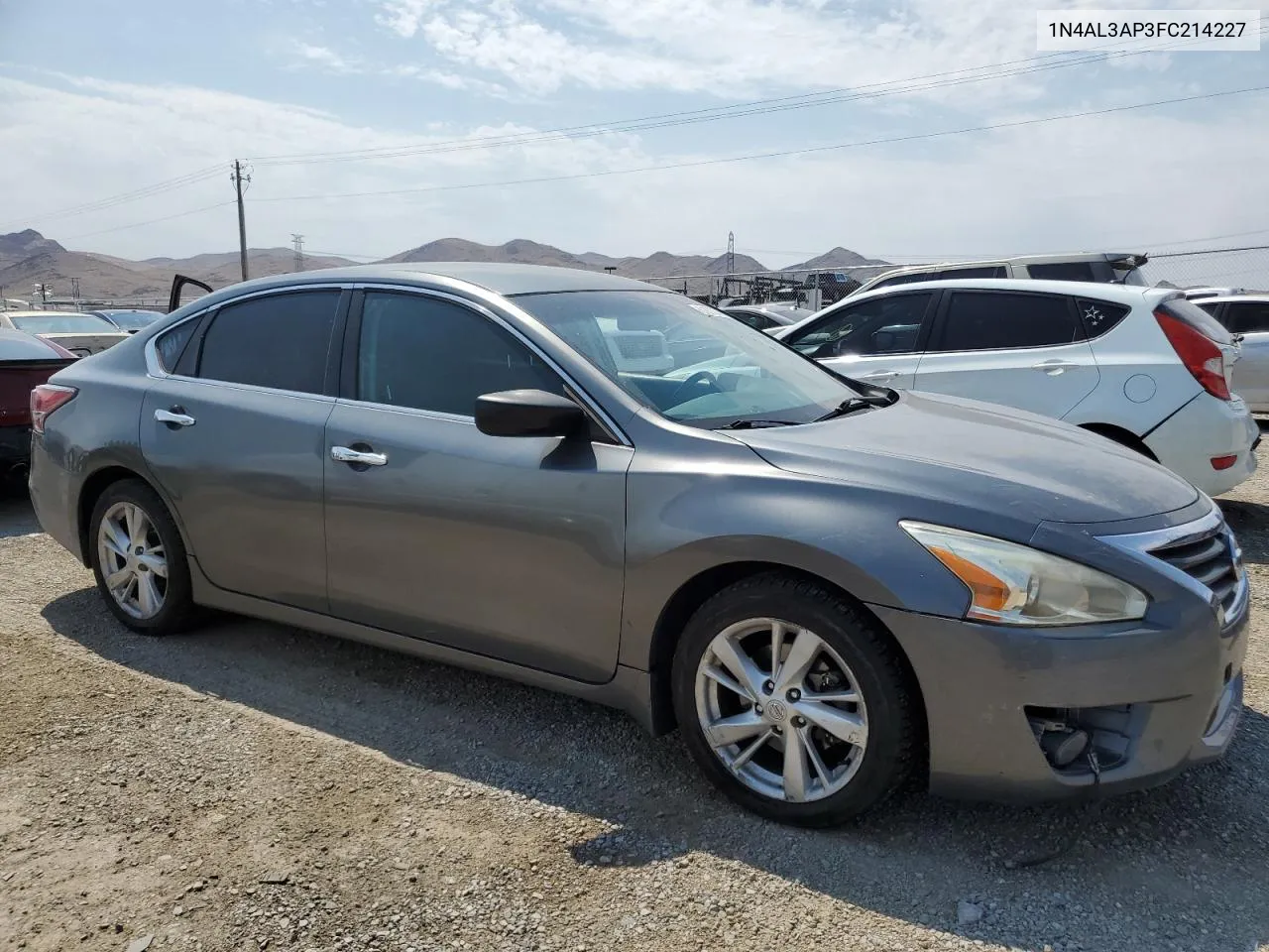 2015 Nissan Altima 2.5 VIN: 1N4AL3AP3FC214227 Lot: 61870744