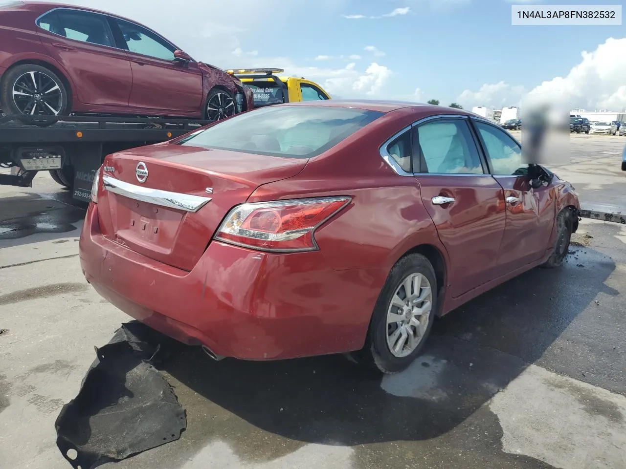 2015 Nissan Altima 2.5 VIN: 1N4AL3AP8FN382532 Lot: 62212114