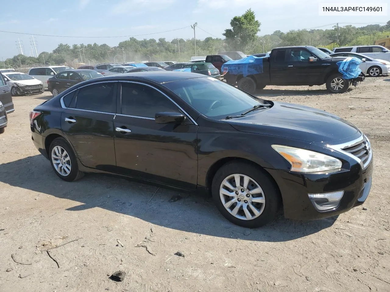 2015 Nissan Altima 2.5 VIN: 1N4AL3AP4FC149601 Lot: 62273324