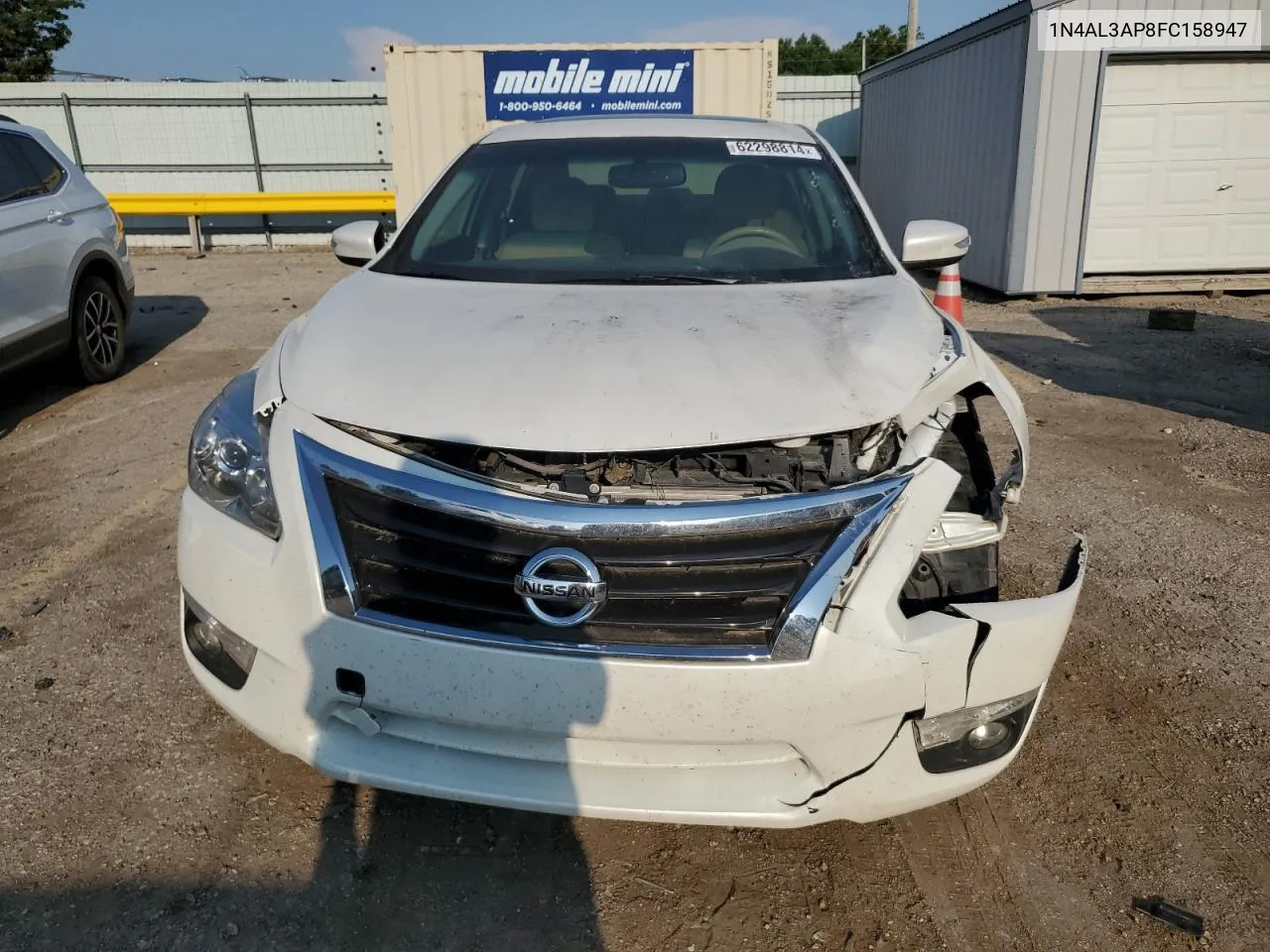 2015 Nissan Altima 2.5 VIN: 1N4AL3AP8FC158947 Lot: 62298814