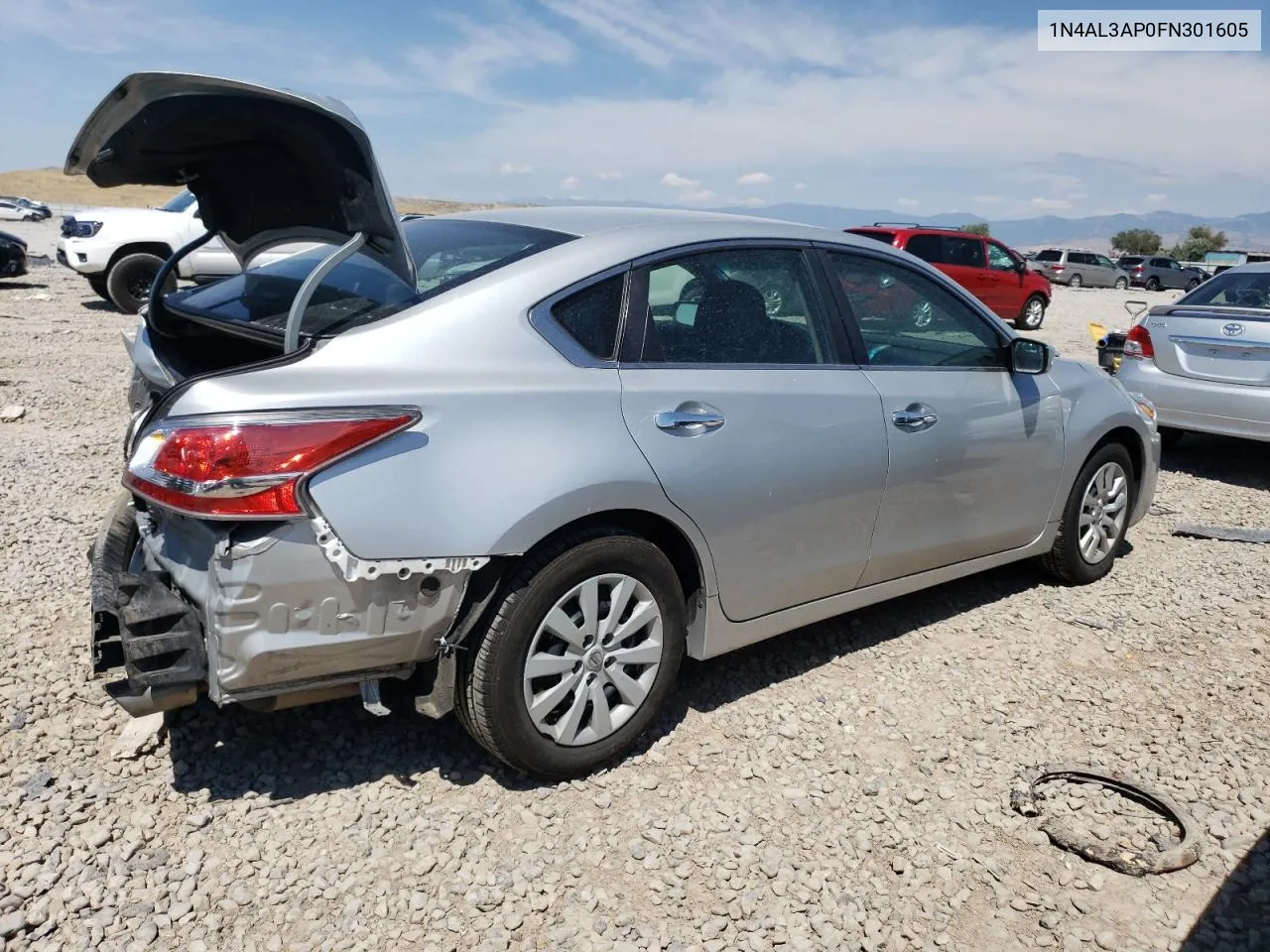 2015 Nissan Altima 2.5 VIN: 1N4AL3AP0FN301605 Lot: 63054553