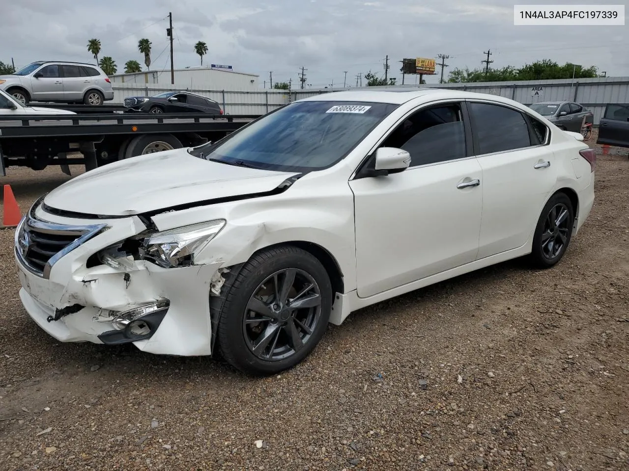 2015 Nissan Altima 2.5 VIN: 1N4AL3AP4FC197339 Lot: 63089374