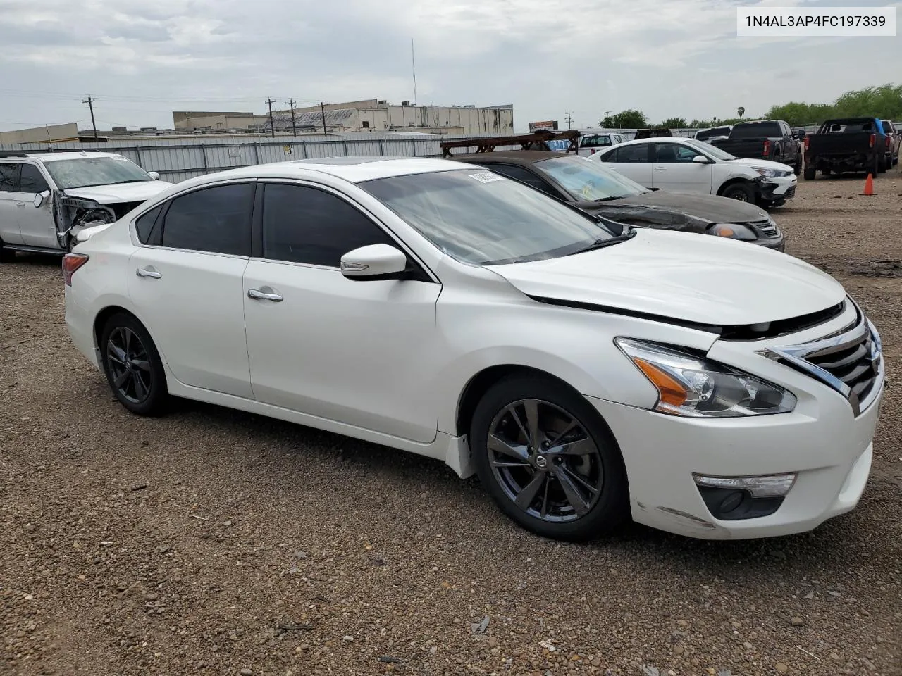 2015 Nissan Altima 2.5 VIN: 1N4AL3AP4FC197339 Lot: 63089374