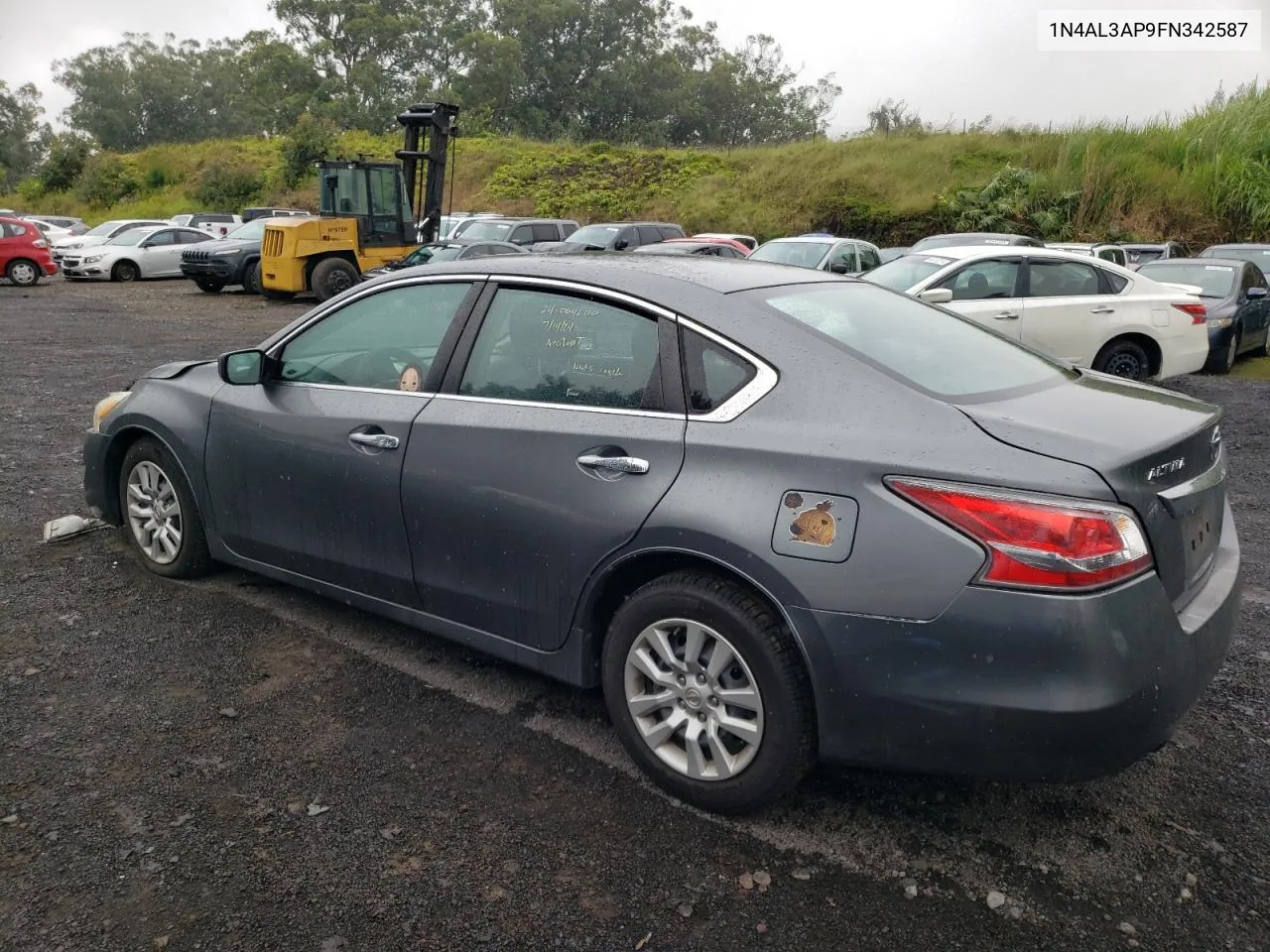 2015 Nissan Altima 2.5 VIN: 1N4AL3AP9FN342587 Lot: 63729404