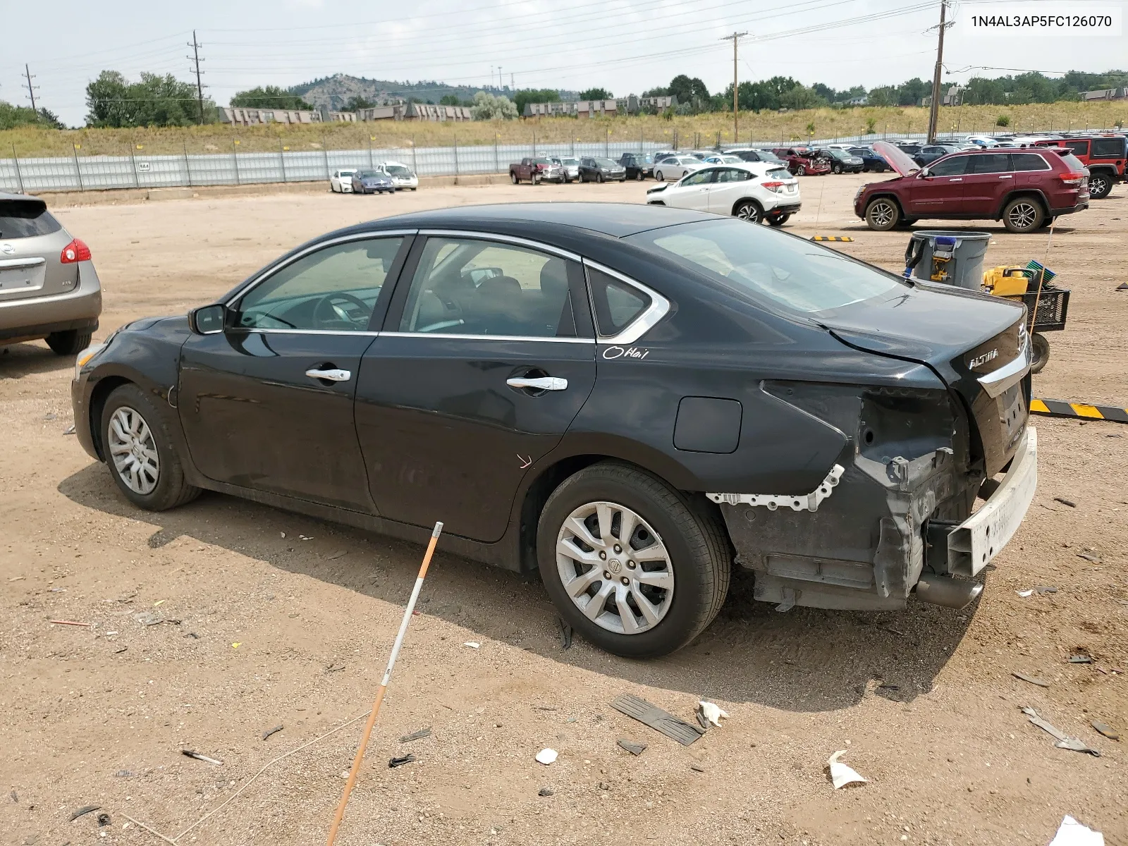 2015 Nissan Altima 2.5 VIN: 1N4AL3AP5FC126070 Lot: 63922534