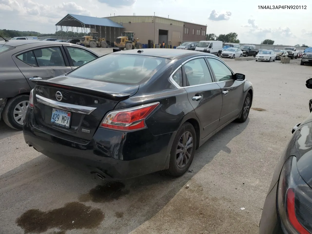 2015 Nissan Altima 2.5 VIN: 1N4AL3AP4FN920112 Lot: 63924574