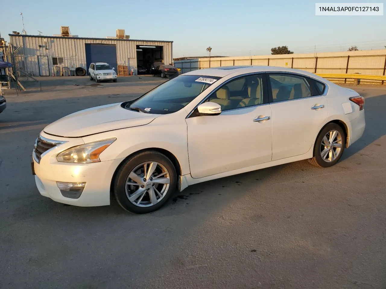 2015 Nissan Altima 2.5 VIN: 1N4AL3AP0FC127143 Lot: 63934114