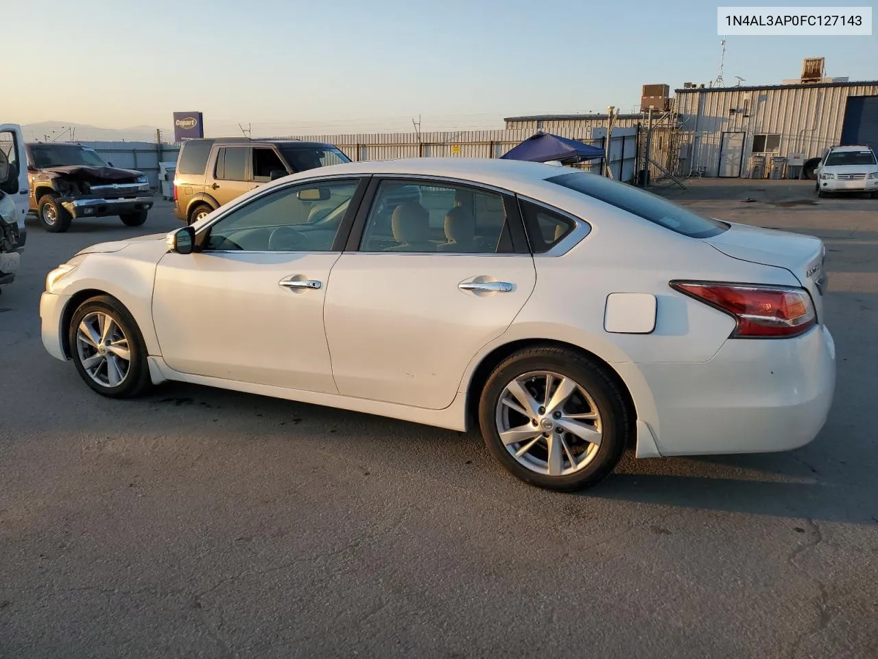 2015 Nissan Altima 2.5 VIN: 1N4AL3AP0FC127143 Lot: 63934114