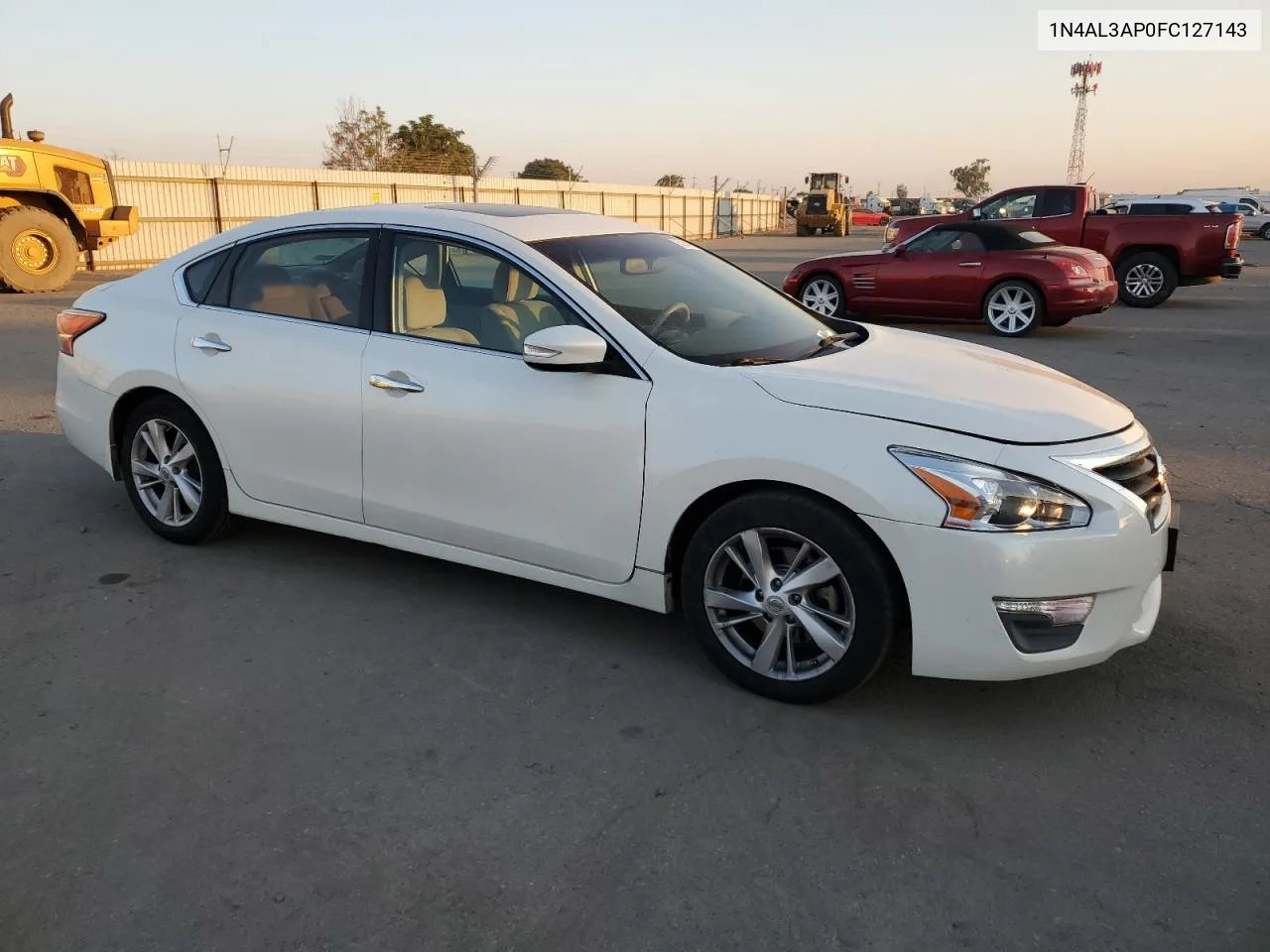 2015 Nissan Altima 2.5 VIN: 1N4AL3AP0FC127143 Lot: 63934114