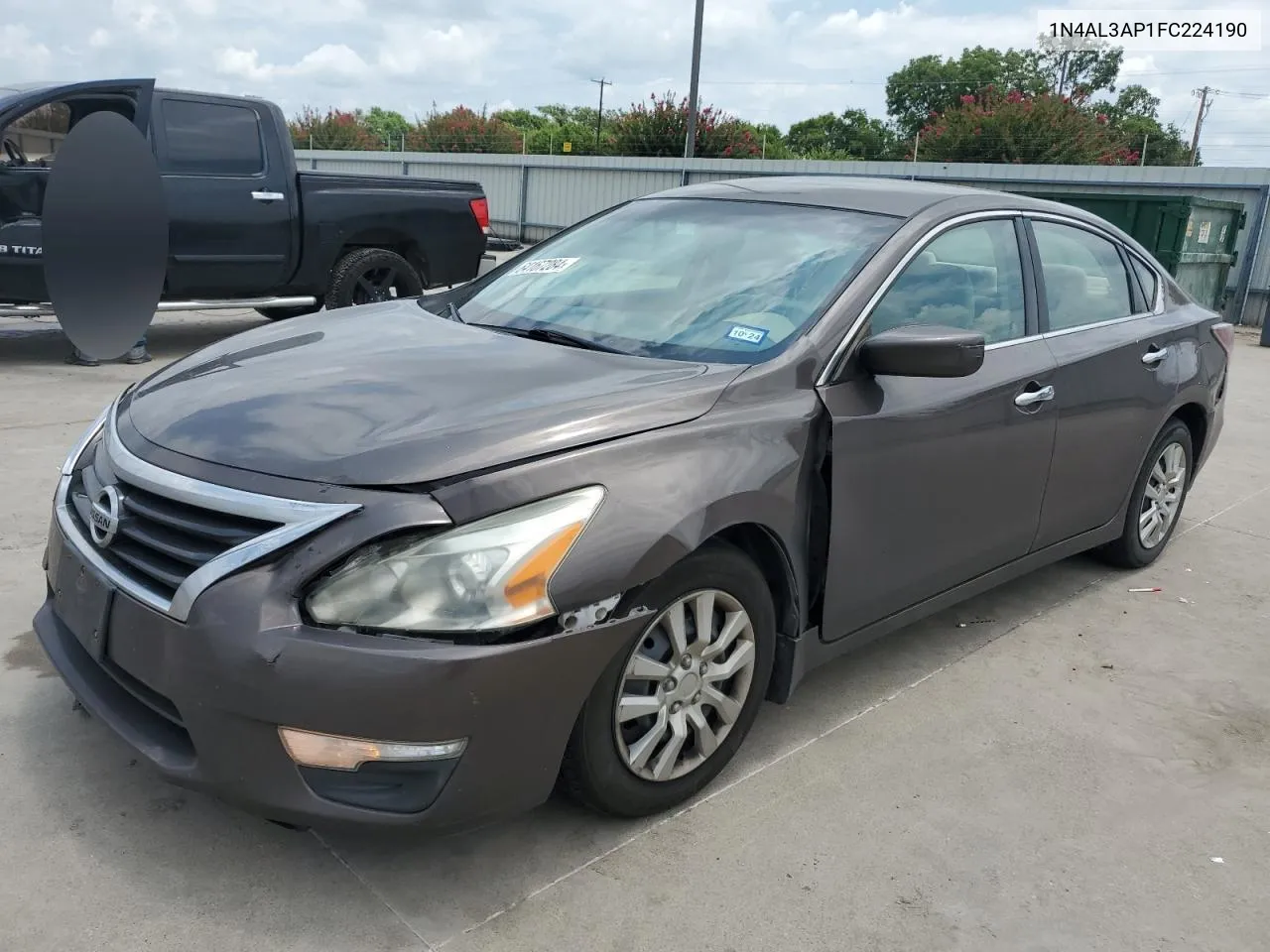 2015 Nissan Altima 2.5 VIN: 1N4AL3AP1FC224190 Lot: 64167284