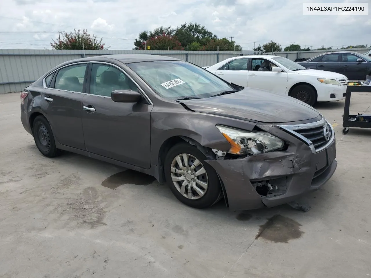 2015 Nissan Altima 2.5 VIN: 1N4AL3AP1FC224190 Lot: 64167284