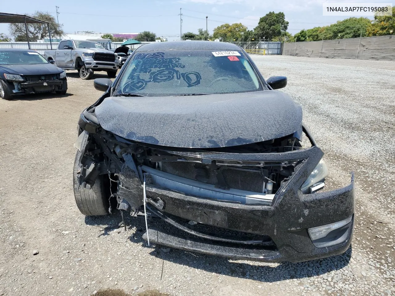 2015 Nissan Altima 2.5 VIN: 1N4AL3AP7FC195083 Lot: 64216234