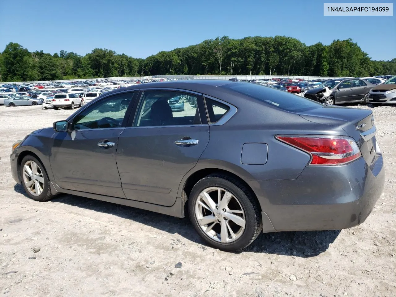 2015 Nissan Altima 2.5 VIN: 1N4AL3AP4FC194599 Lot: 64374024