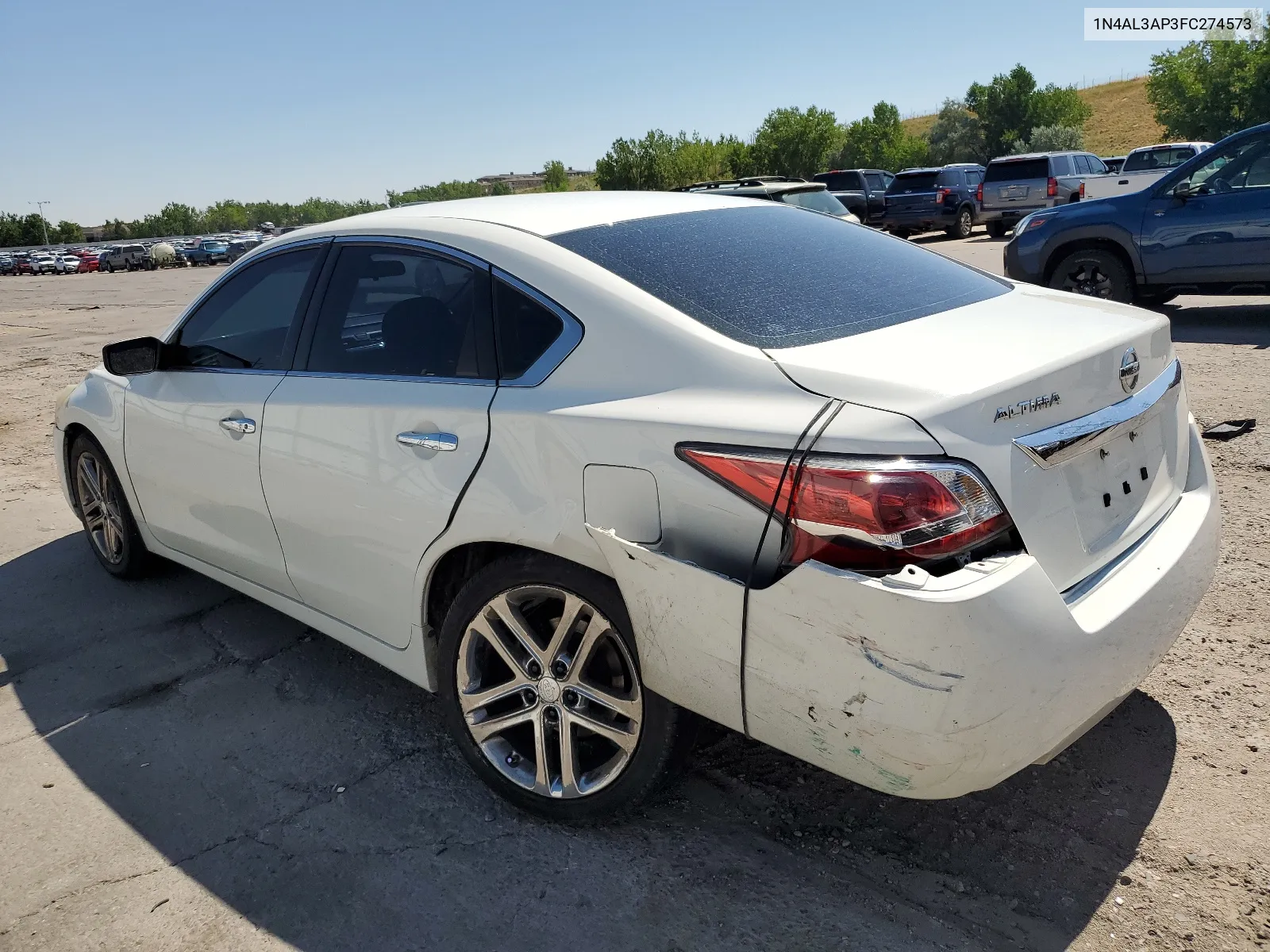 2015 Nissan Altima 2.5 VIN: 1N4AL3AP3FC274573 Lot: 64398014