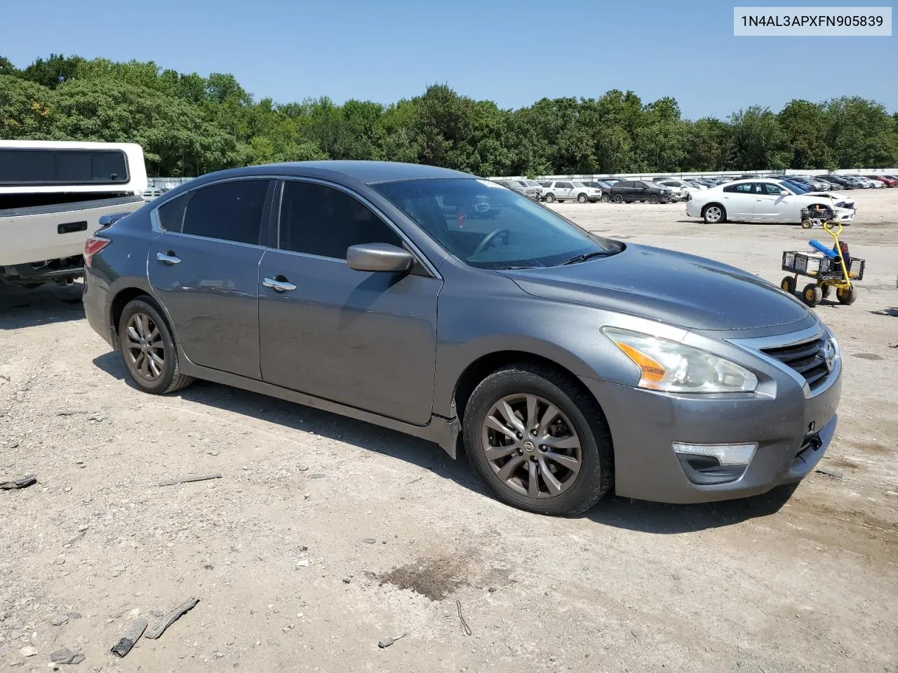 2015 Nissan Altima 2.5 VIN: 1N4AL3APXFN905839 Lot: 64746874