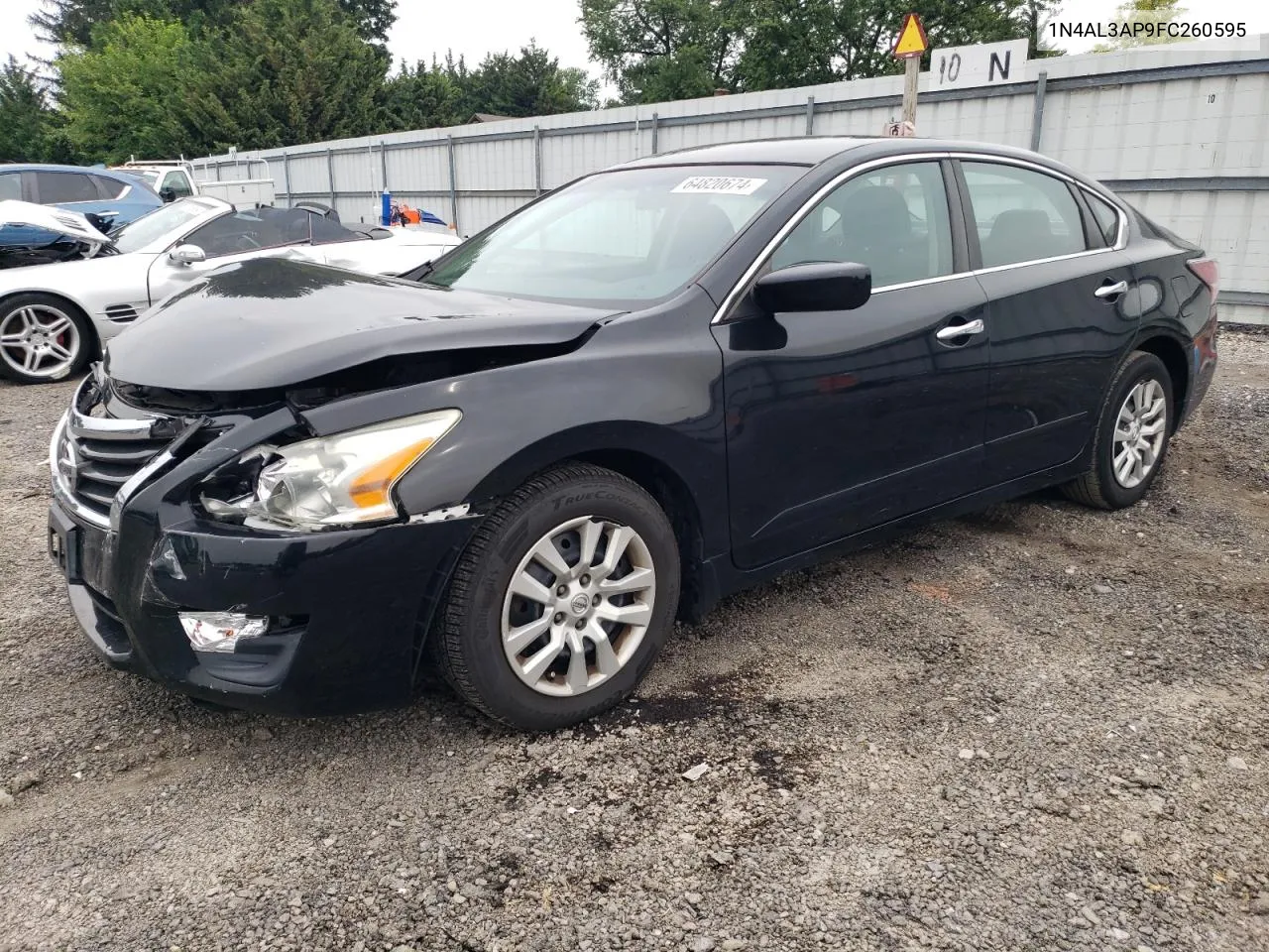 2015 Nissan Altima 2.5 VIN: 1N4AL3AP9FC260595 Lot: 64820674