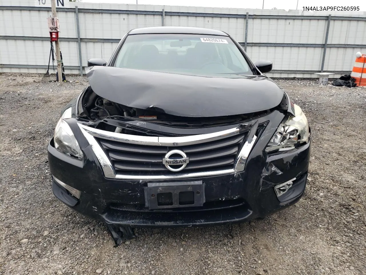 2015 Nissan Altima 2.5 VIN: 1N4AL3AP9FC260595 Lot: 64820674