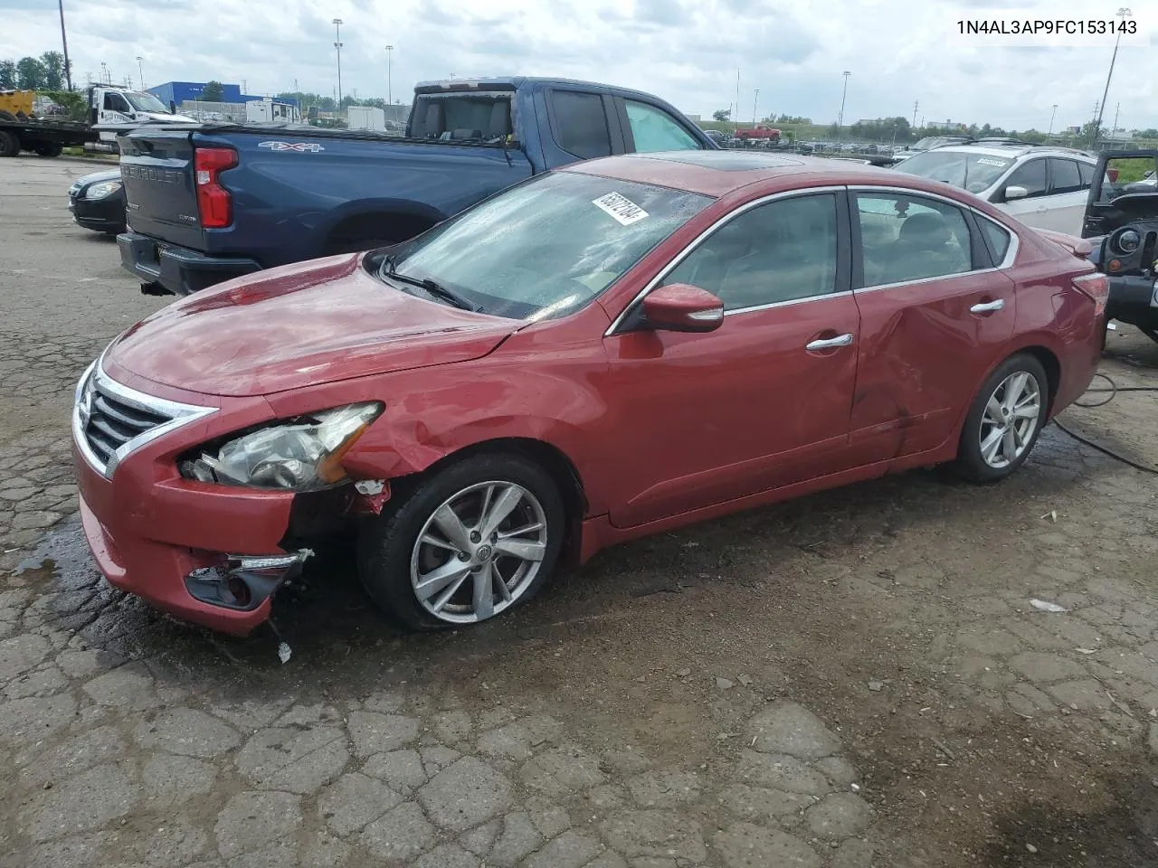 2015 Nissan Altima 2.5 VIN: 1N4AL3AP9FC153143 Lot: 65072184