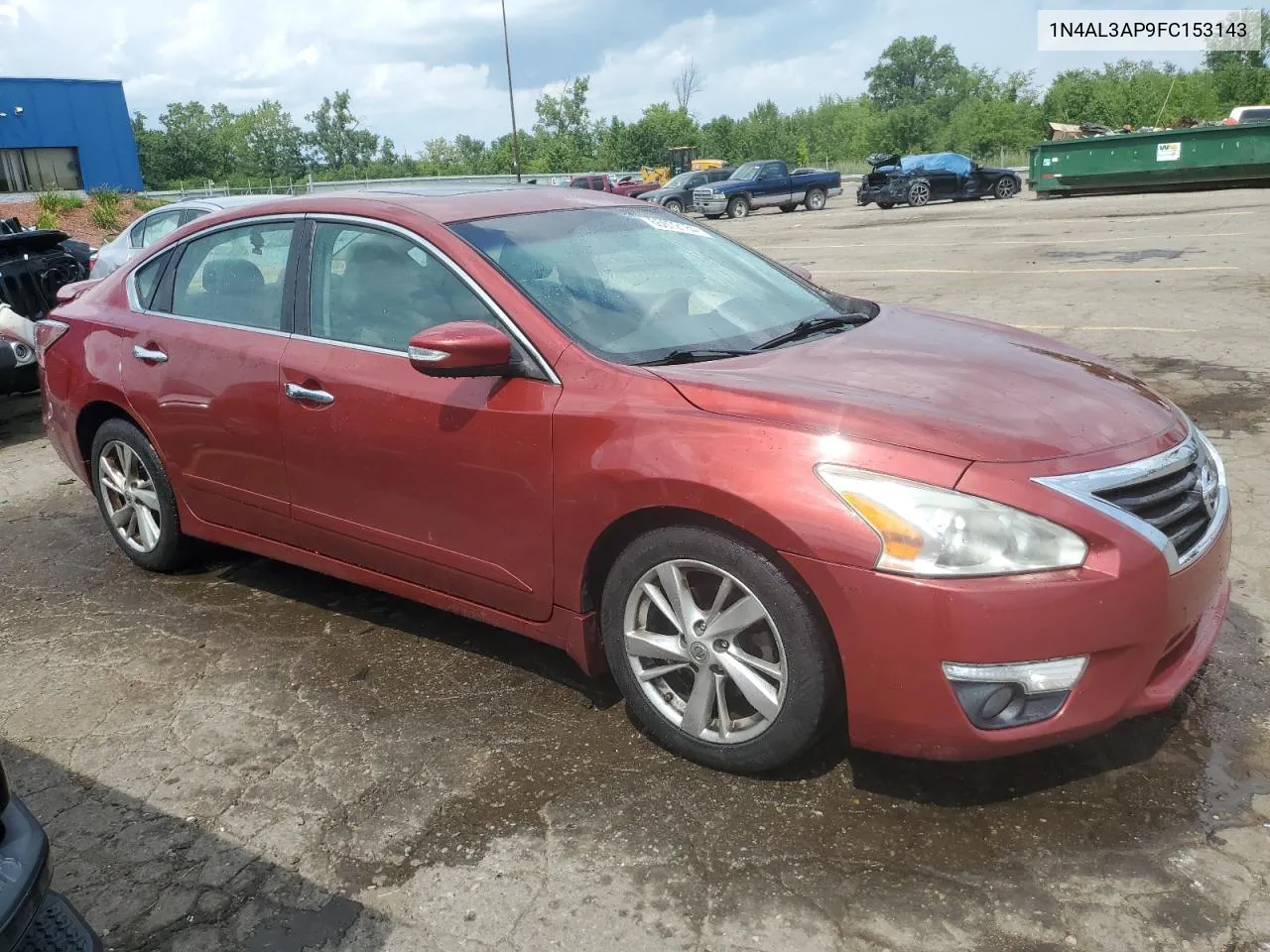 2015 Nissan Altima 2.5 VIN: 1N4AL3AP9FC153143 Lot: 65072184