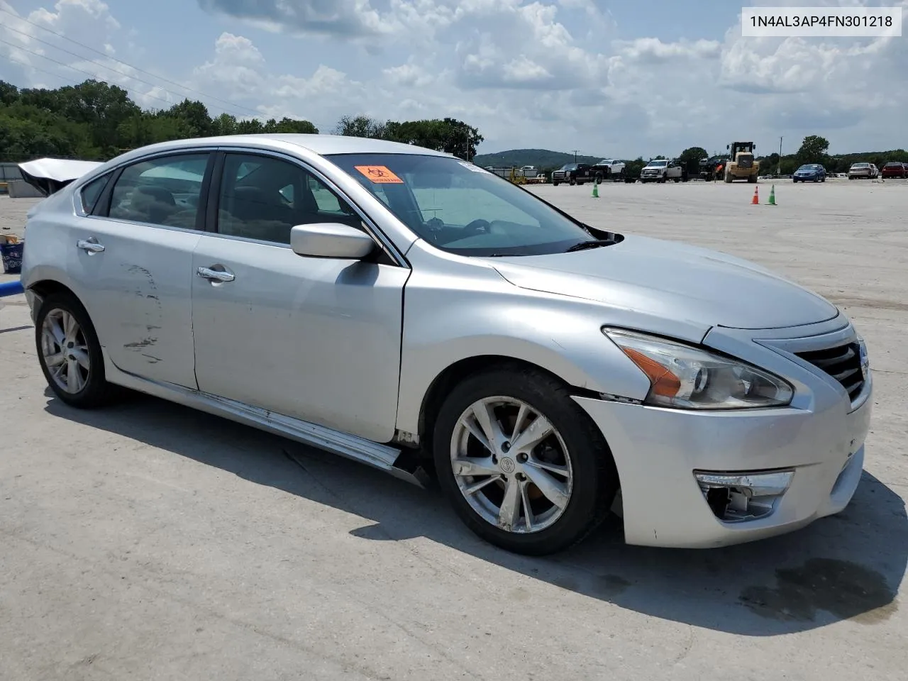 2015 Nissan Altima 2.5 VIN: 1N4AL3AP4FN301218 Lot: 65136764