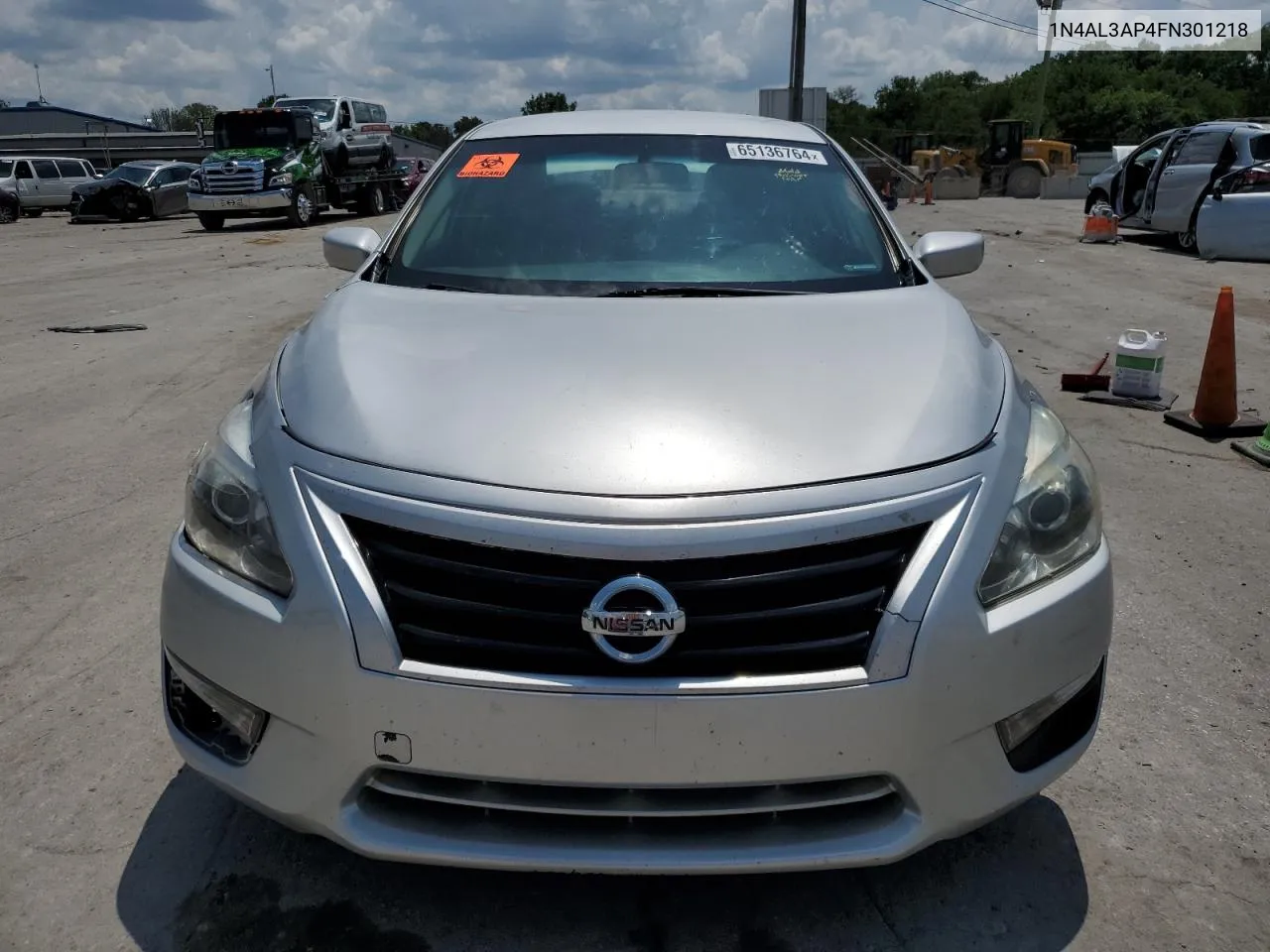 2015 Nissan Altima 2.5 VIN: 1N4AL3AP4FN301218 Lot: 65136764