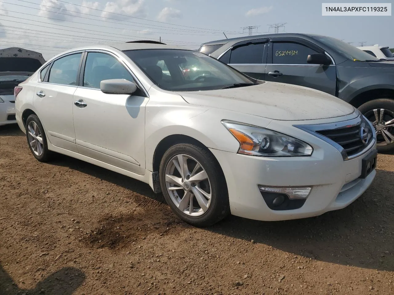 2015 Nissan Altima 2.5 VIN: 1N4AL3APXFC119325 Lot: 65185704