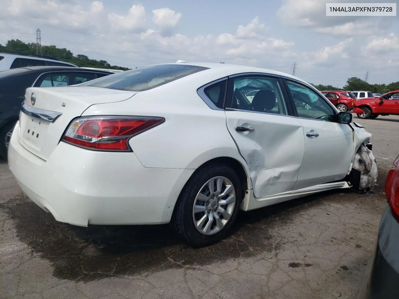 2015 Nissan Altima 2.5 VIN: 1N4AL3APXFN379728 Lot: 65193914