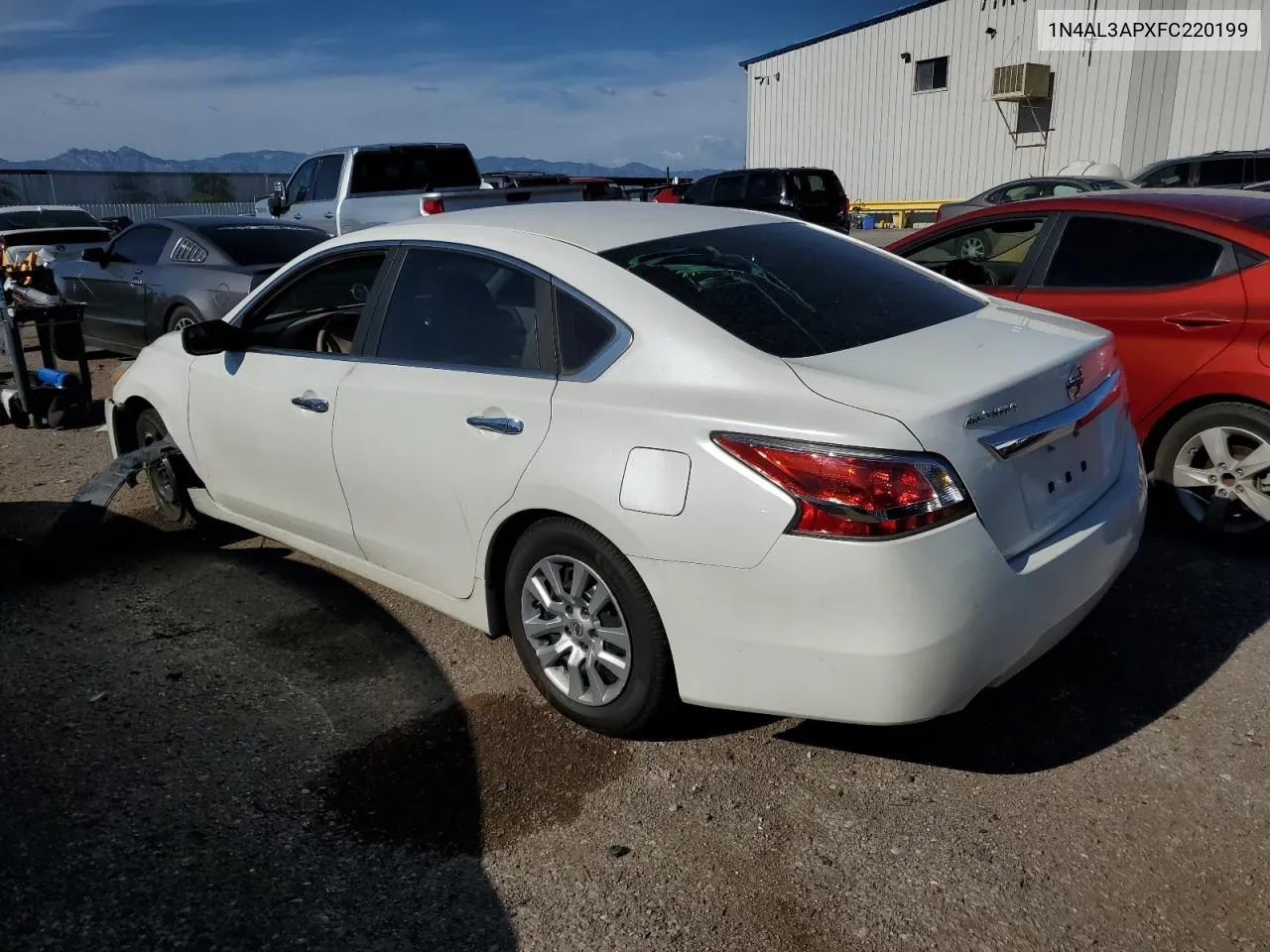 2015 Nissan Altima 2.5 VIN: 1N4AL3APXFC220199 Lot: 65609574