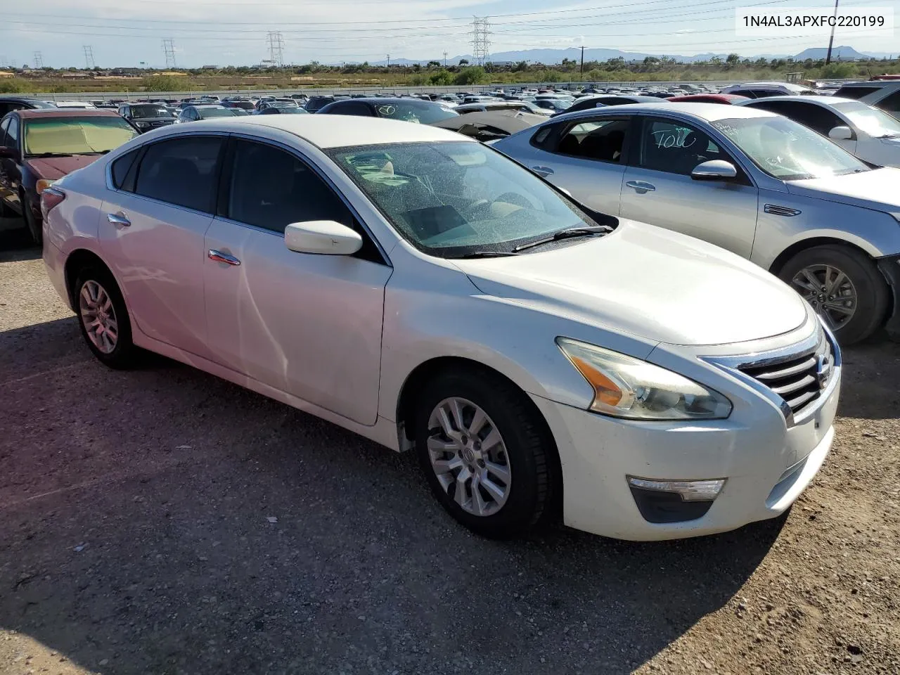 2015 Nissan Altima 2.5 VIN: 1N4AL3APXFC220199 Lot: 65609574