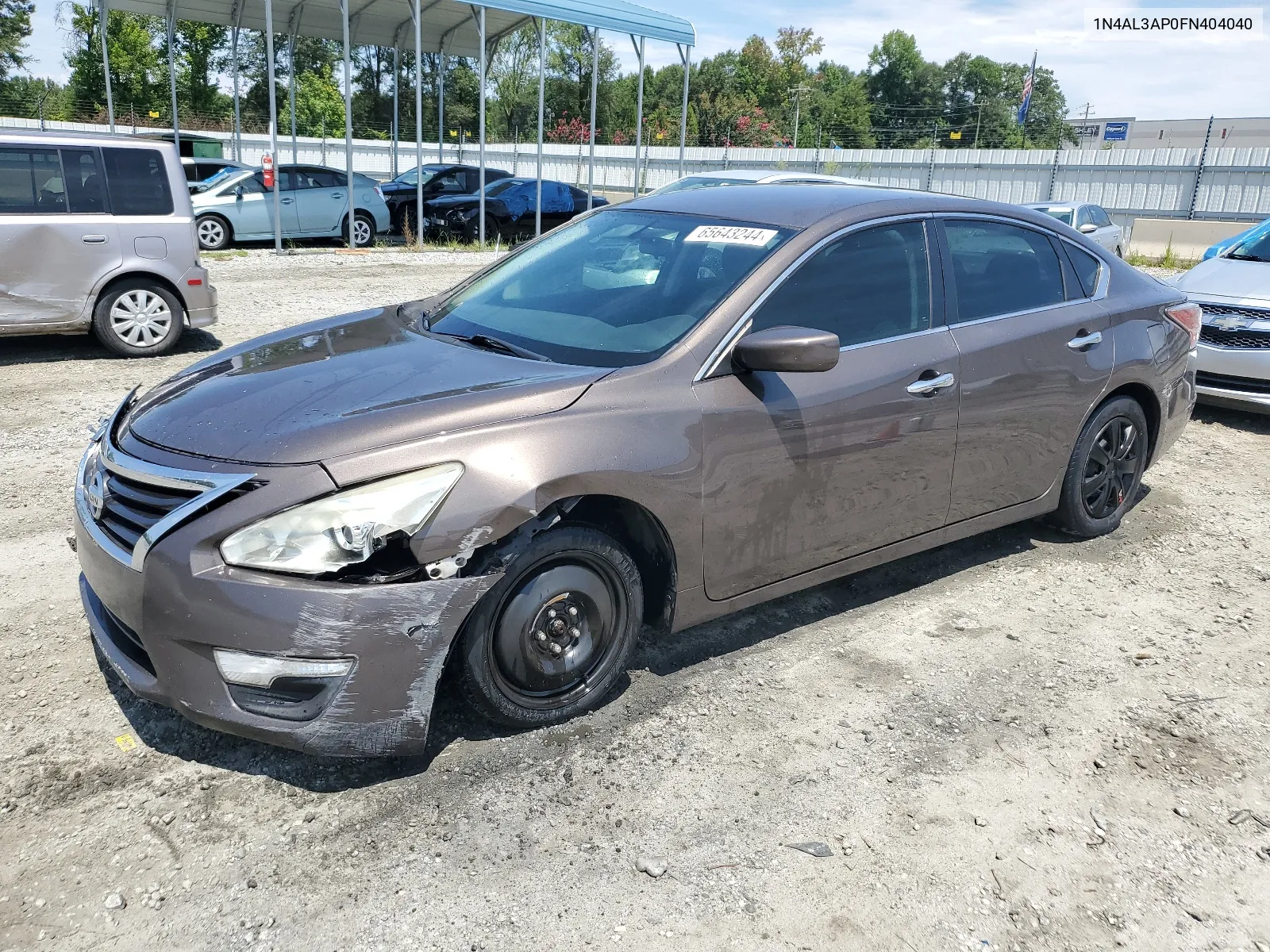 2015 Nissan Altima 2.5 VIN: 1N4AL3AP0FN404040 Lot: 65643244