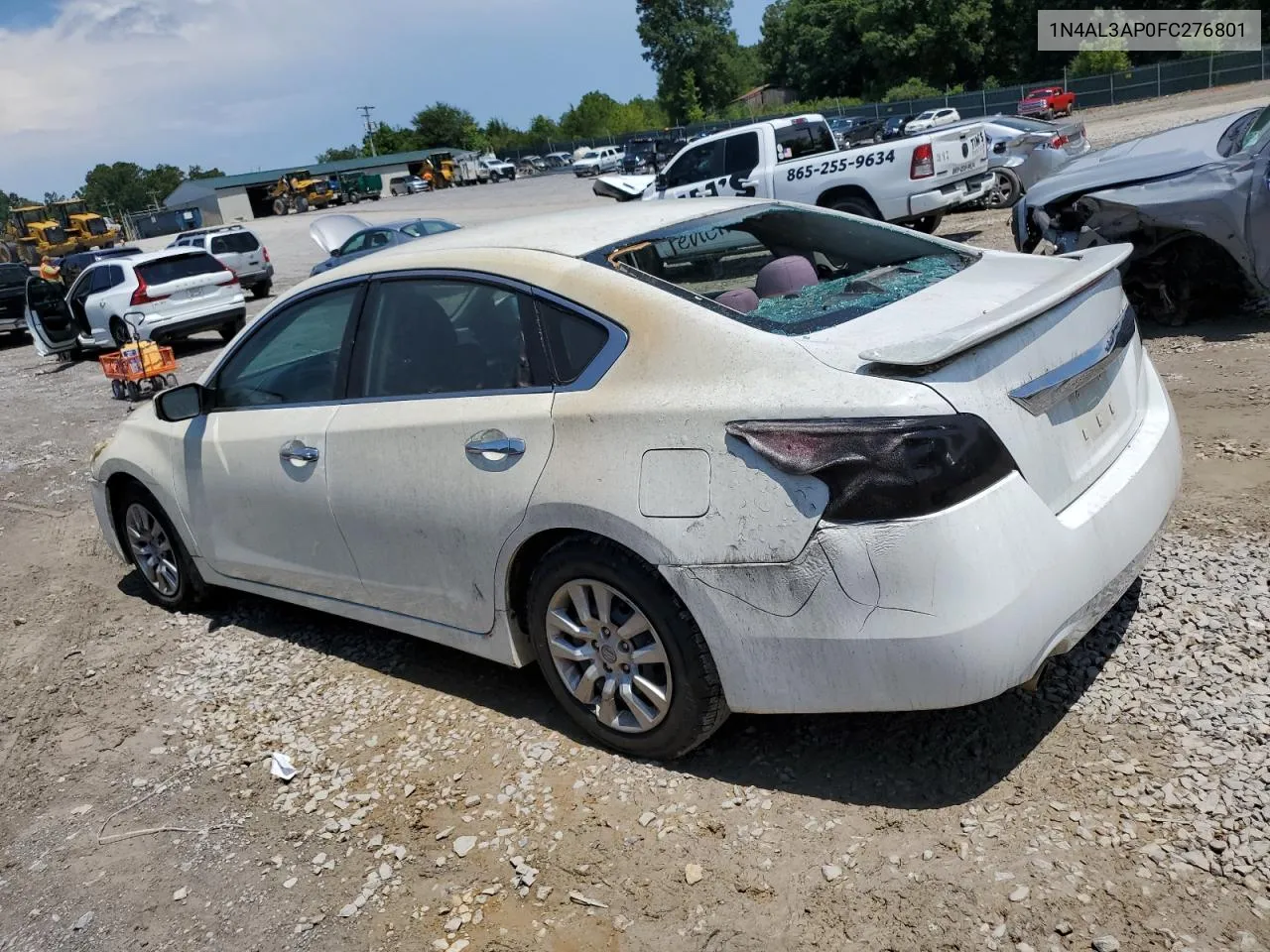 2015 Nissan Altima 2.5 VIN: 1N4AL3AP0FC276801 Lot: 65678734